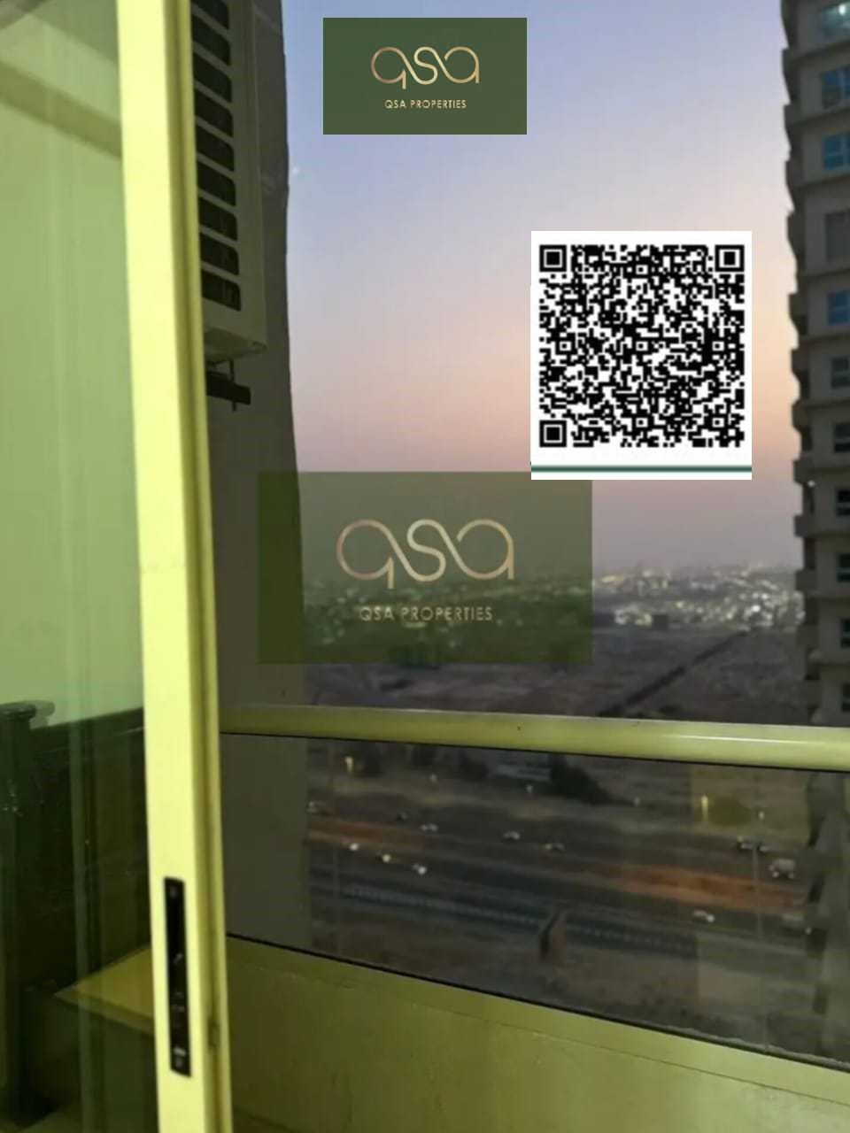One BHK Apartment with open view is available in Fortune Tower C1 with parking for sale!