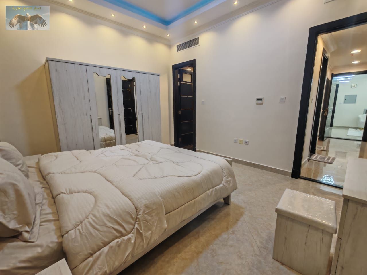 Furnished 3BR Apartment with Living Room in Al Rawda 3, prime location near services & restaurants, bills & internet included, ready to move