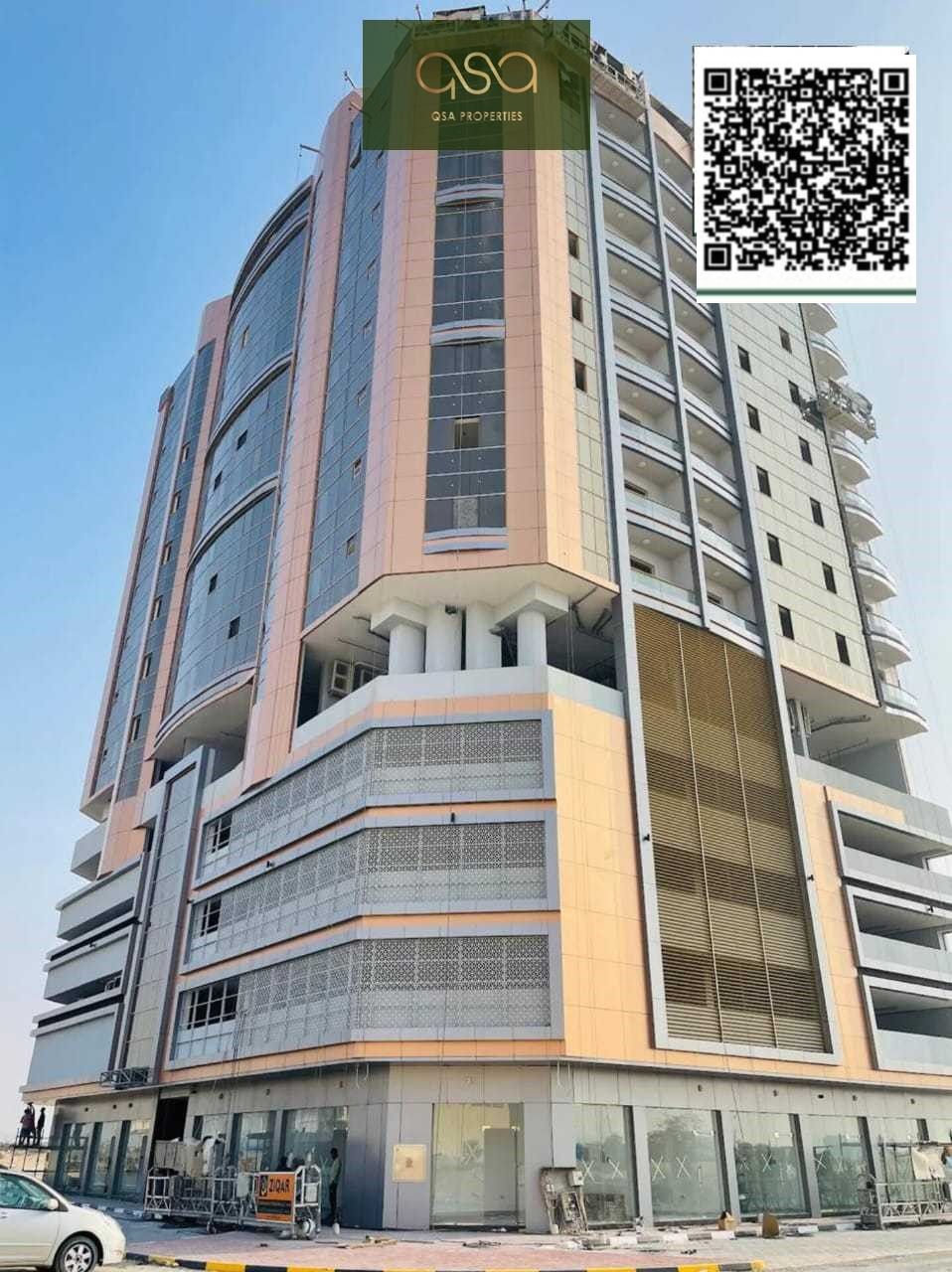 spacious STUDIO AND 2 BHK APARTMENTS AAVAILABLE FOR SALE GHORUB TOWER AL ALIA AJMAN