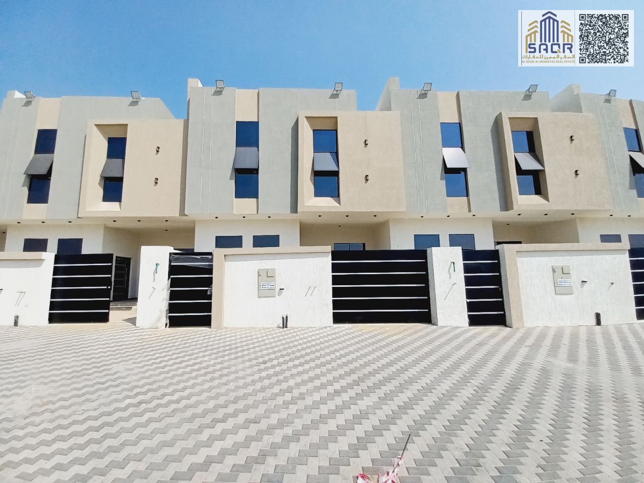 Modern two-story villa with a roof - at the lowest price available in Ajman Al Helio 1 - freehold - including registration and ownership fees