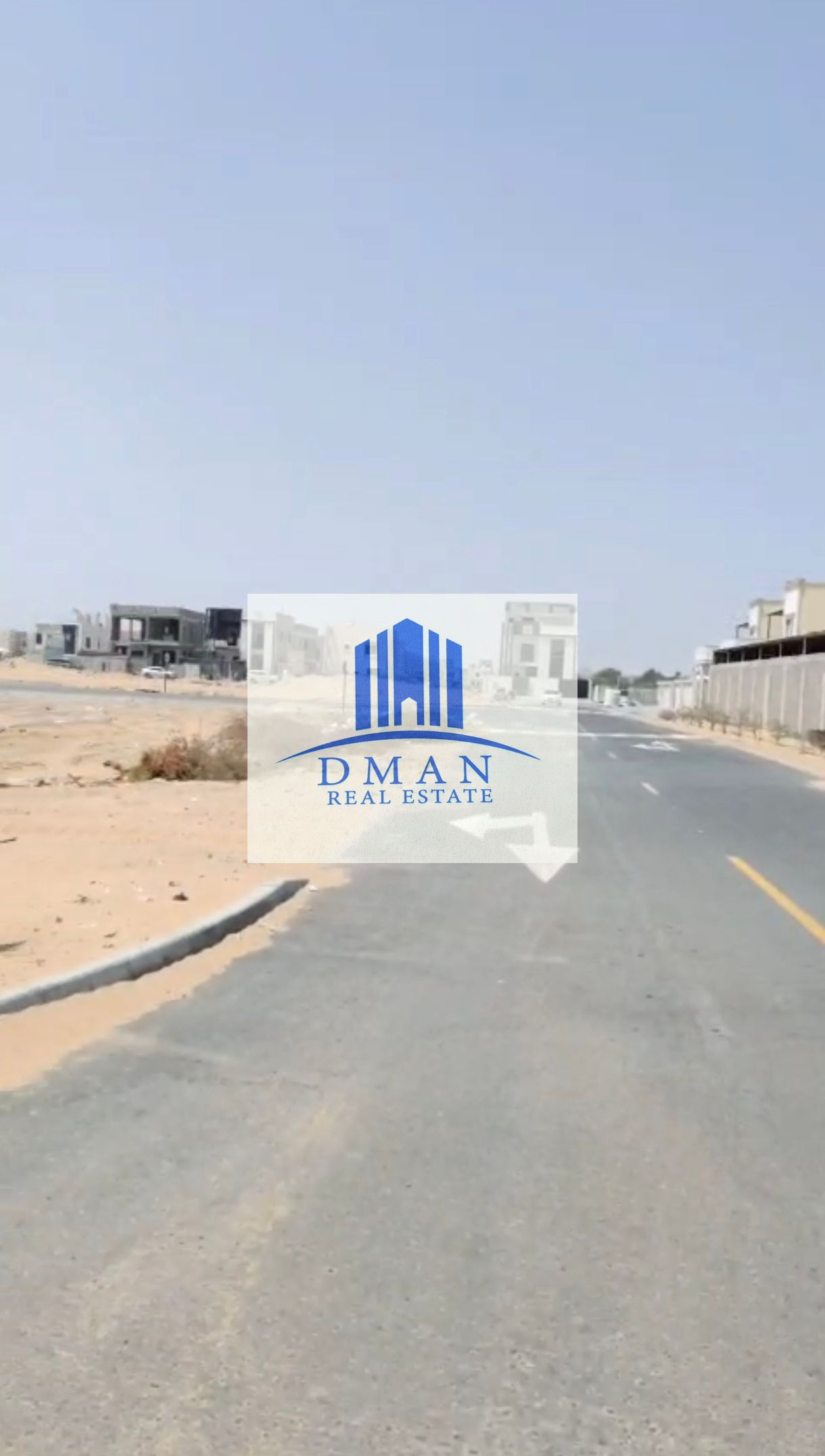 For sale, commercial PLOTS on a main street in Al DHAID, Sharjah