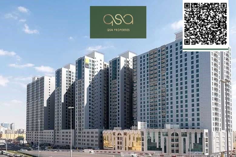 Spacious One bedroom living hall with covered parking Apartment available for Sell city tower Ajman