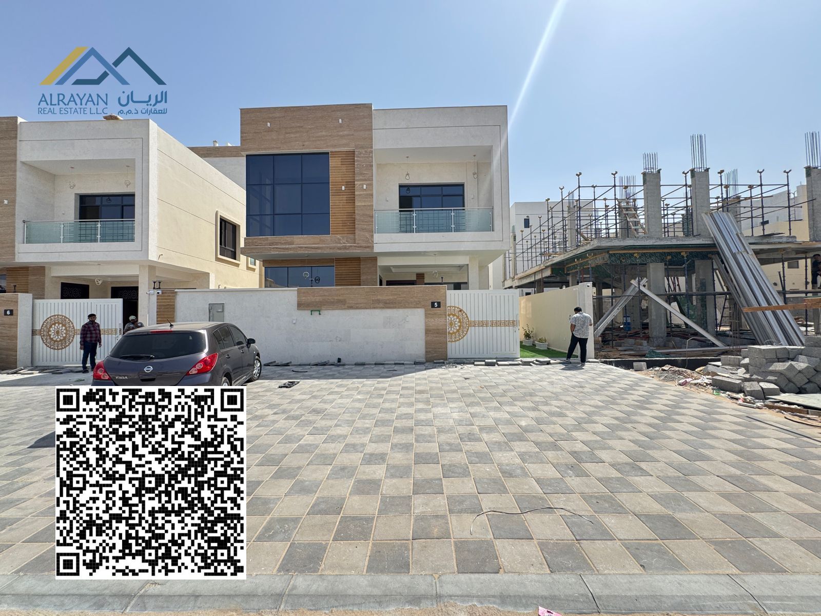 Own a luxurious villa with a distinctive architectural design, super deluxe finishing, including registration and ownership fees, without a down payme