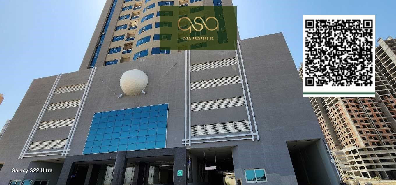 Spacious Two bedrooms living hall with covered parking Apartment available for resale gulf tower Ajman