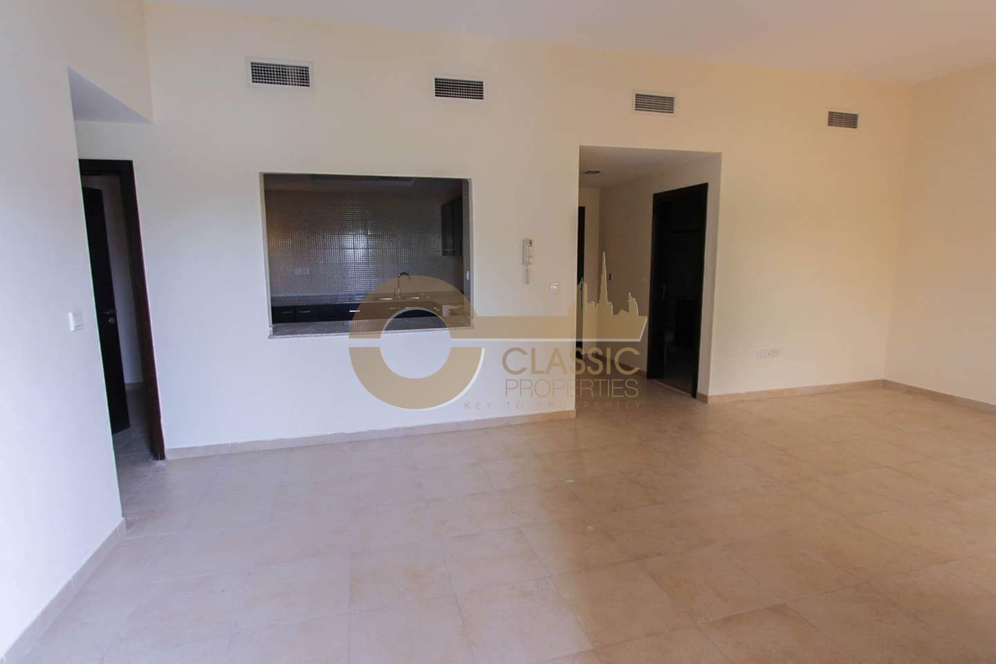 Community Living | Semi Closed Kitchen | Terrace