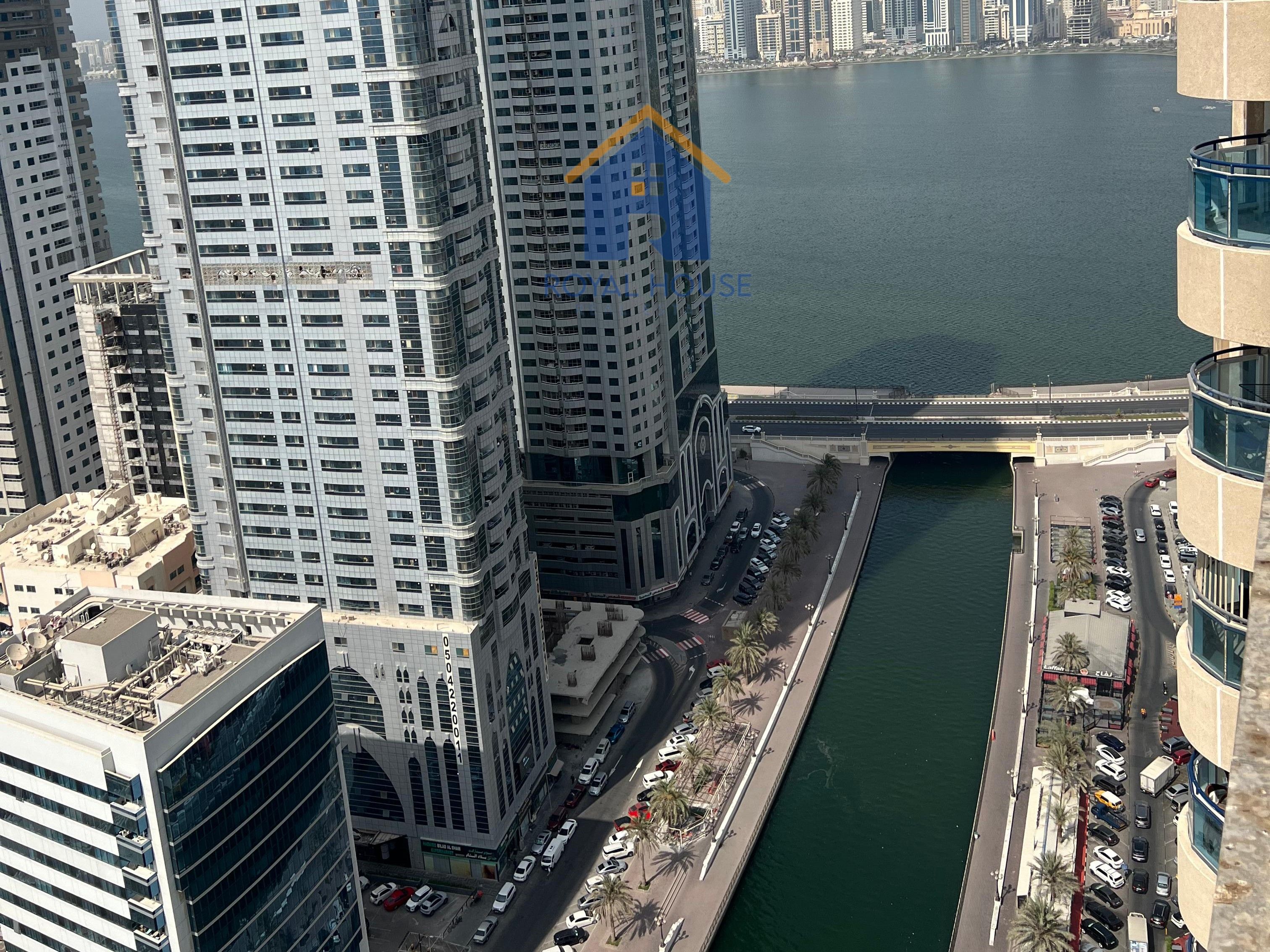 For sale: Distinctive 2BHK overlooking Al Qasba Canal and Buhaira with parking