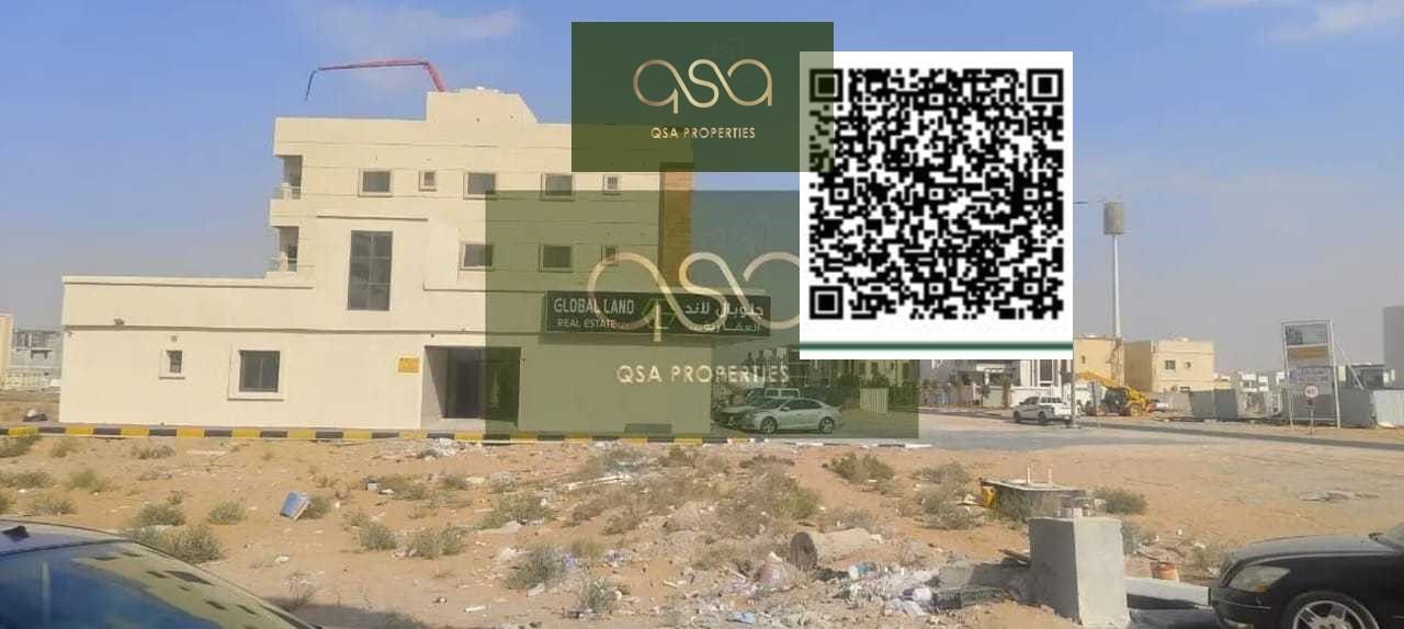 SPACIOUS COMMERCIAL PLOT G+2 BUILDING PERMISSION available for Sell AL HELIO AJMAN