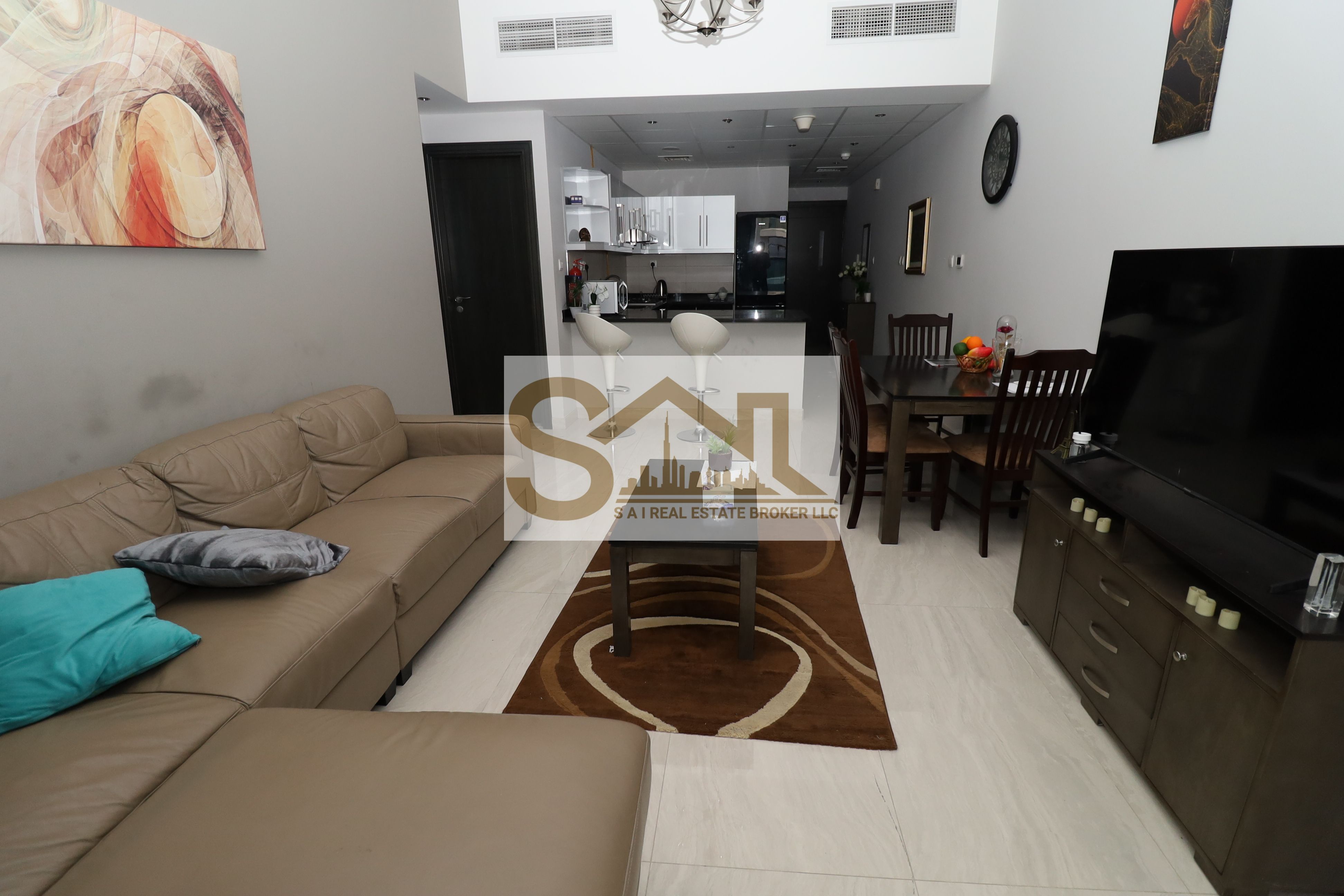 Furnished 1bd apt I City skyline and Dubai Canal view I High floor