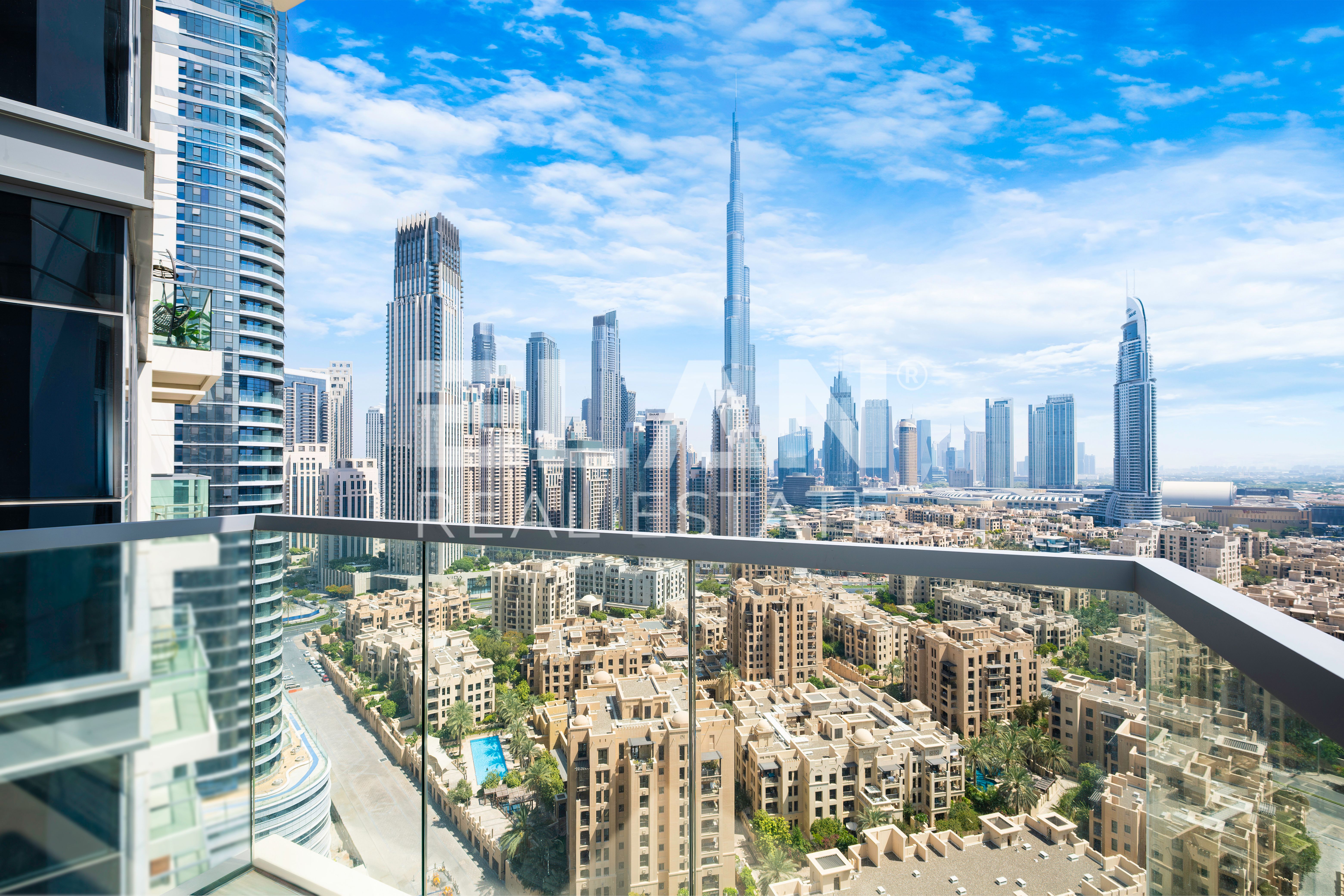 Burj Khalifa View | Upgraded Unit | Ready to Move In