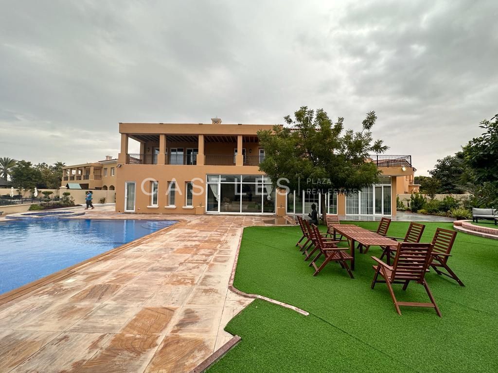 Luxury 6BR + Maid Villa | Golf Course View