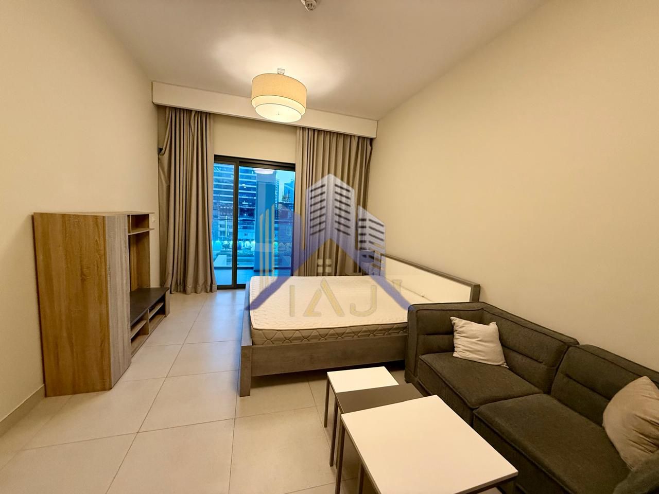 Ready to Move | Furnished Studio With Attached Balcony in Business Bay with Parking