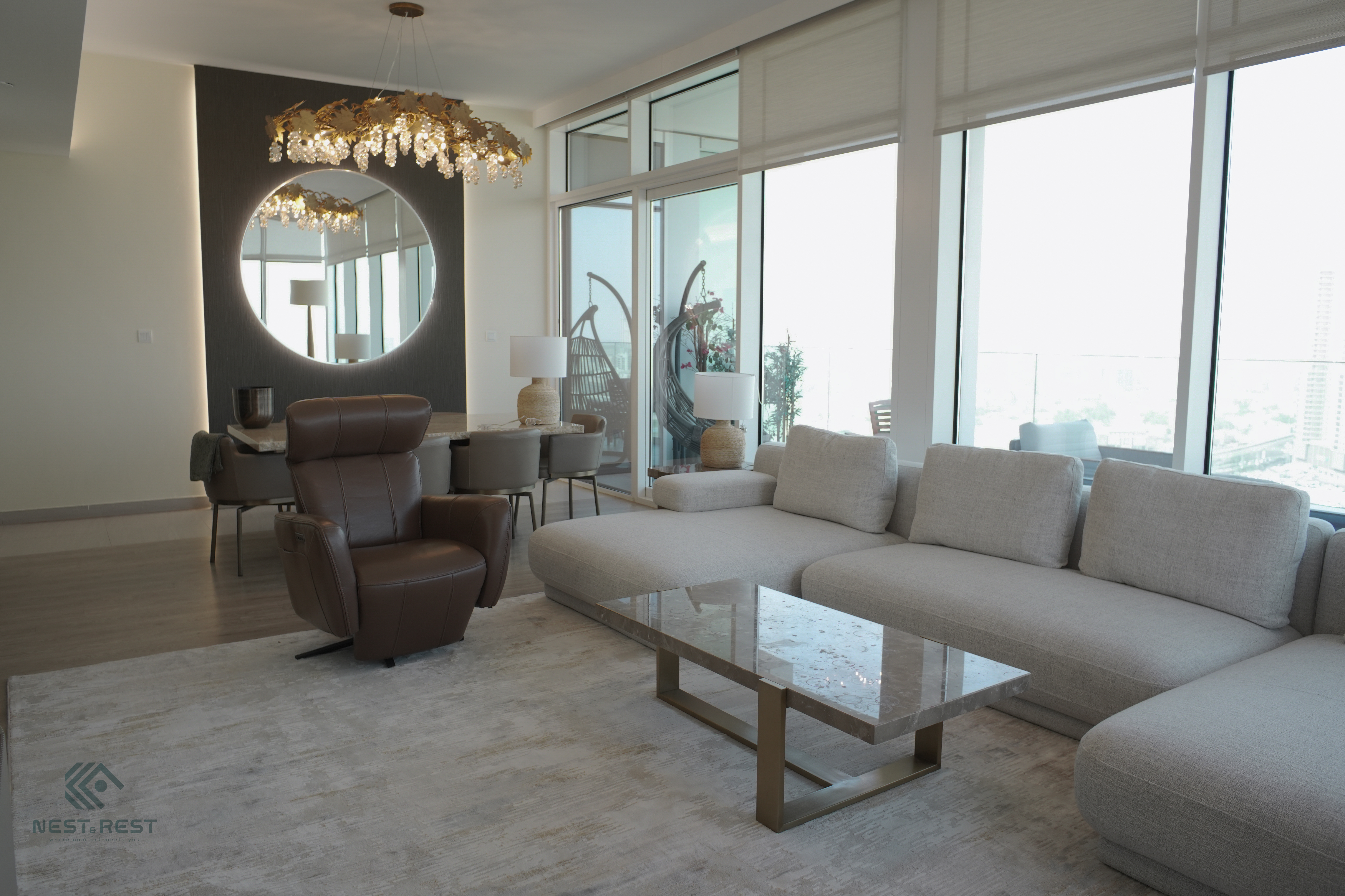 Luxurious 3-Bedroom Apartment in Park Gate Residences | Fully Furnished | Near Metro, Zabeel Park & Dubai Frame