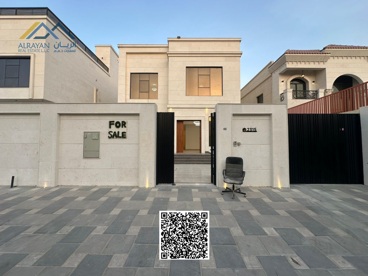 Spacious and luxurious villa at a price including registration and air conditioning