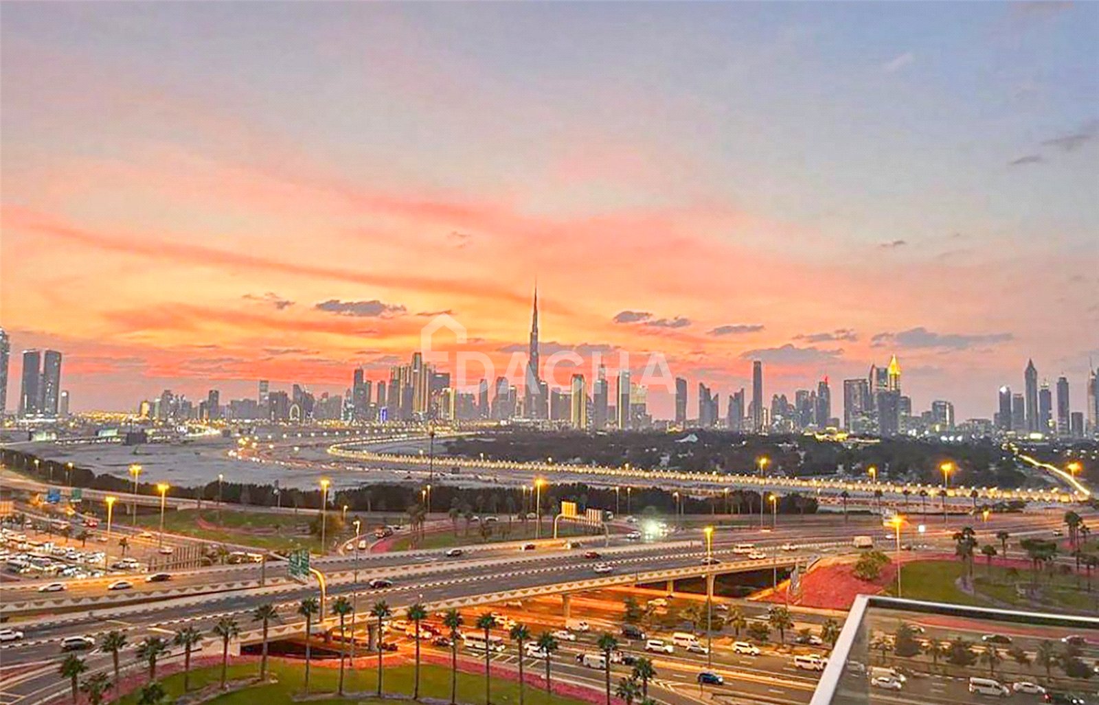 Near Airport | Burj Khalifa and Downtown Views