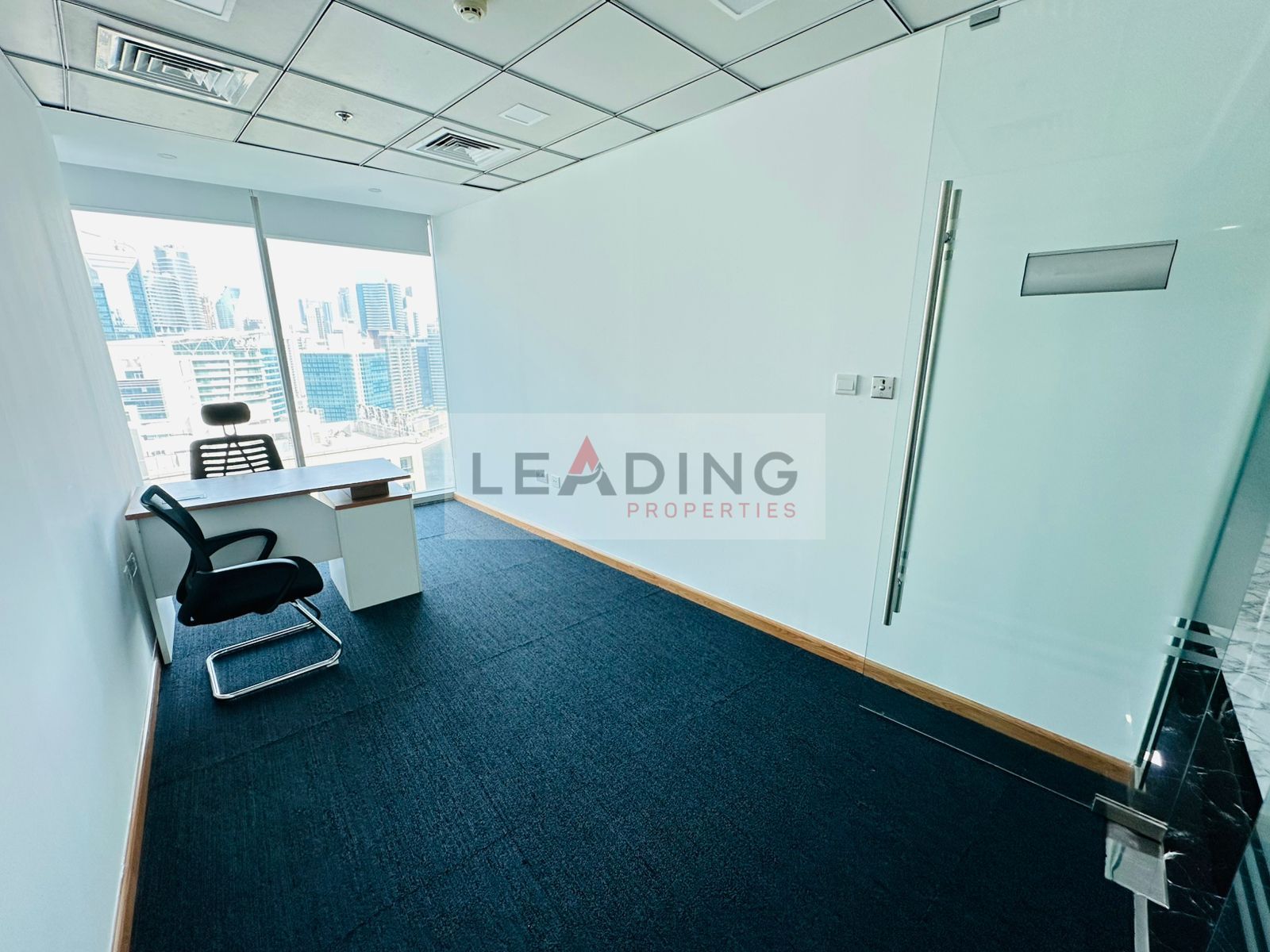 Fully Furnished Office Space with Burj Khalifa and Canal View Ready to Move