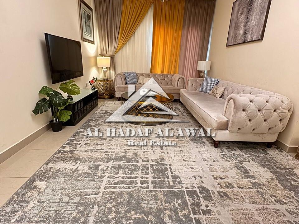 For monthly rent, a 2room and 3bathroom in Al taawun area with free internet