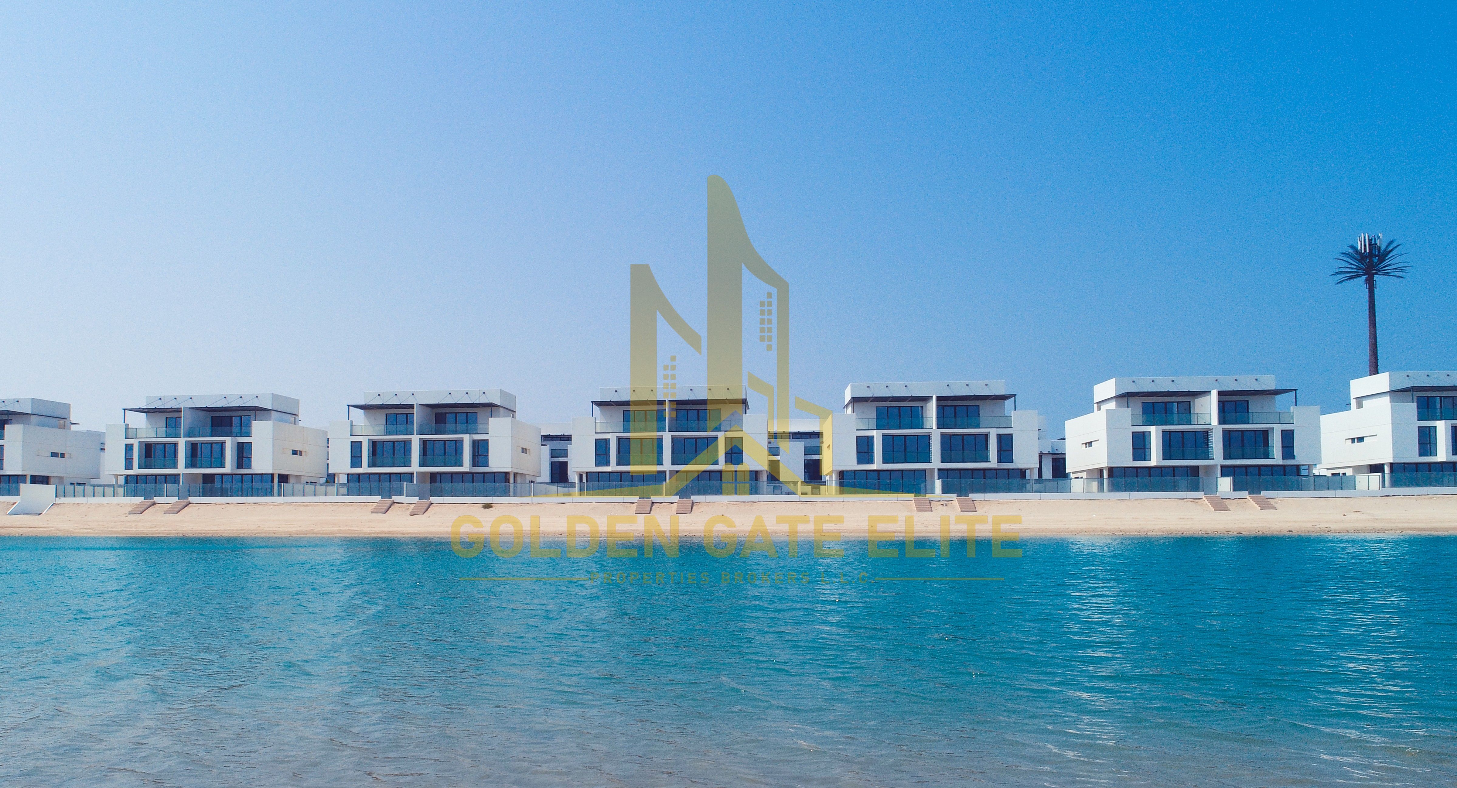 4% DLD WAIVER | 5 BEDROOM VILLA + MAID ROOM | DIRECT BEACH VIEW