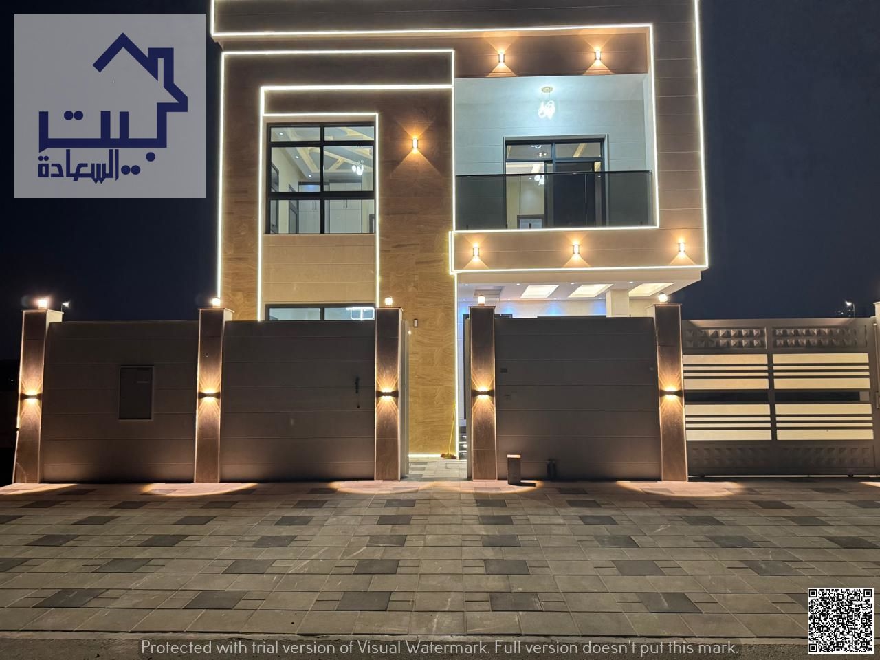 Villa for sale in Al Helio 2 area, 6 master bedrooms, 8 bathrooms, fully equipped main kitchen