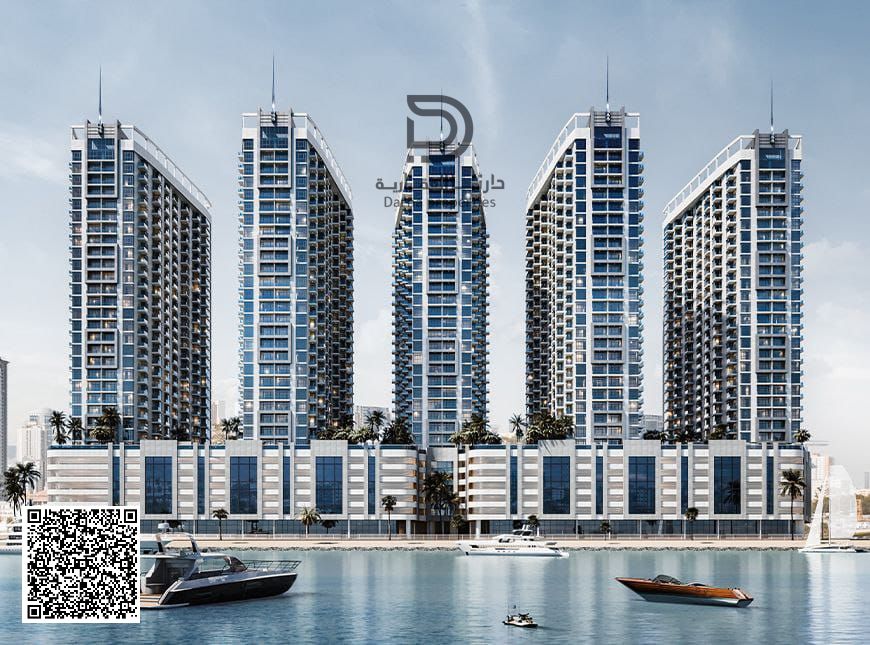 Luxury Apartments in Creek Towers – Easy Installments with Full & Partial Water Views