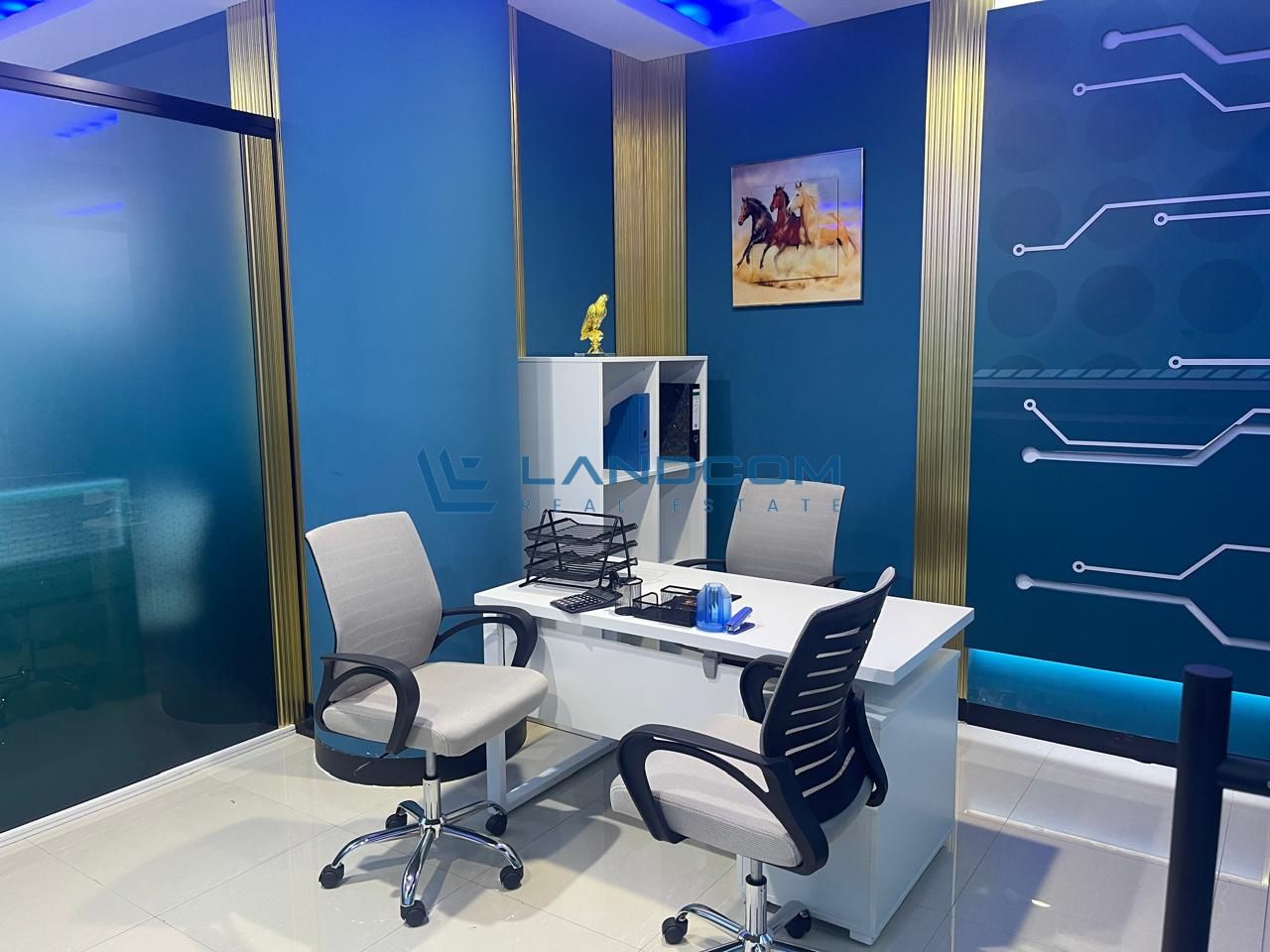 Fully Furnished Small Office | Free Parking | DEWA Included | Near Sharaf DG Metro | With Ejari