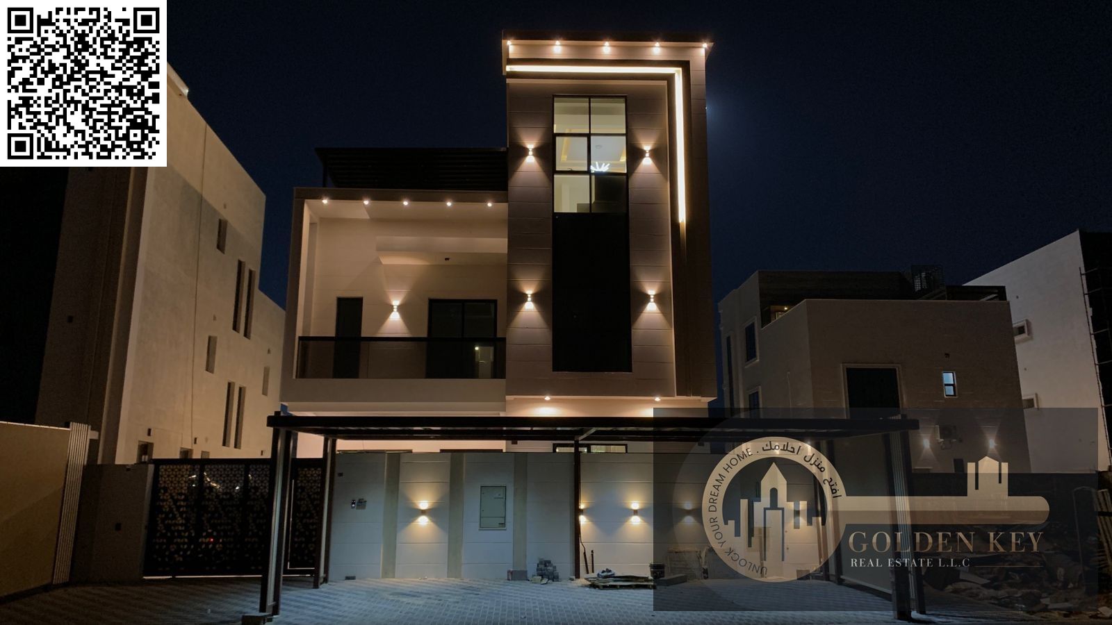 Luxury Villa for Sale in Ajman Al Yasmeen Aamrah Gardens