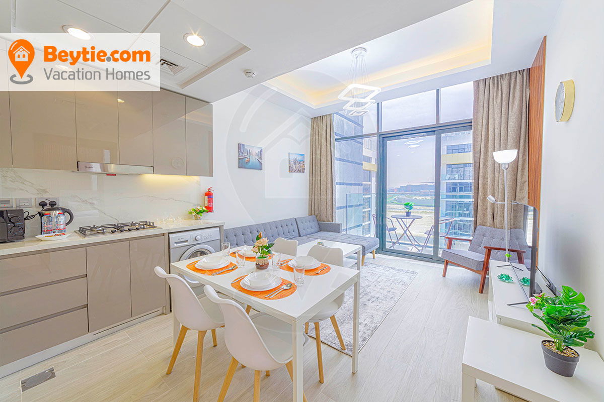 A Bright Huge New Fully Furnished 1 BR in Riviera-14