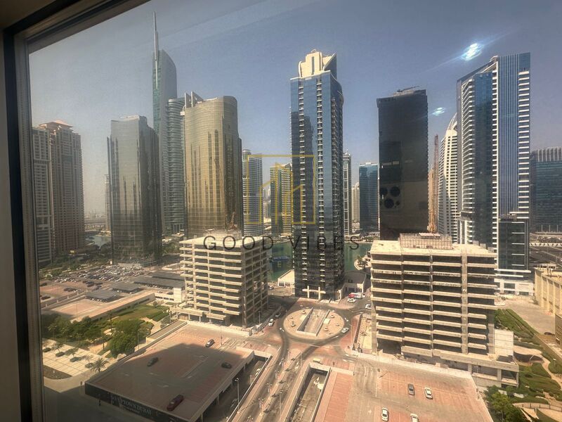 FITTED OFFICE | PARTLY FURNISHED | FULL JLT VIEW