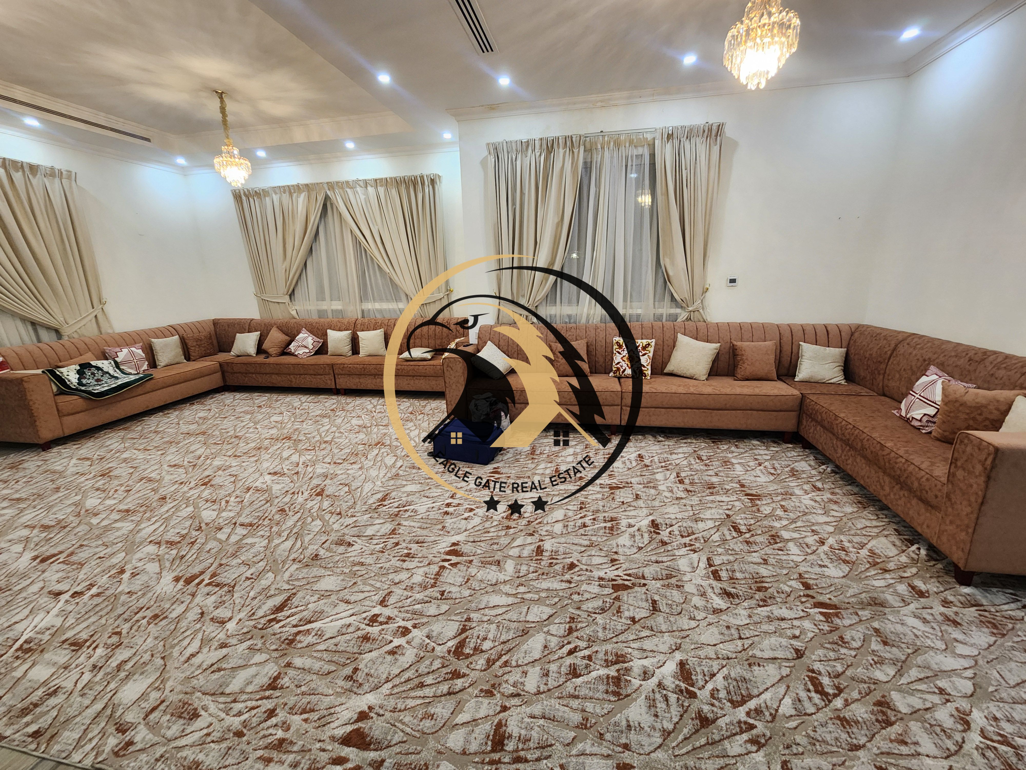 Spacious Family Villa Two sprate majlis with Fully Furnished 5 Bedrooms & Modern Interiors – Hoshi, Sharjah