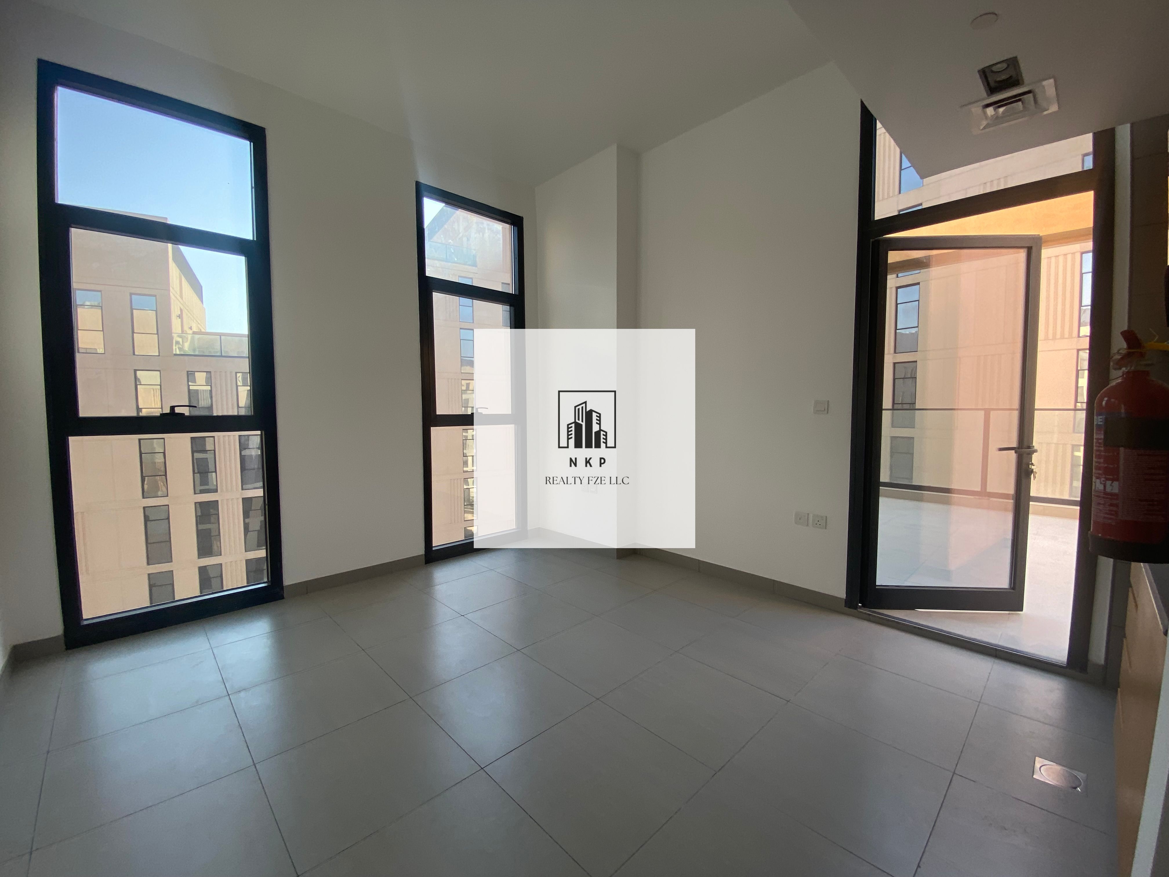 Specious luxury studio available for rent in Al Mamsha community