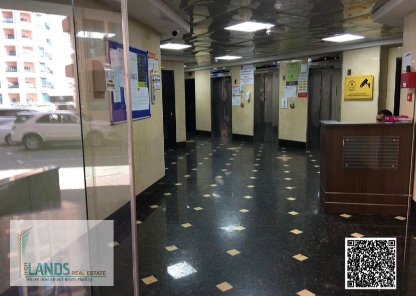 1 BEDROOM HALL FOR SALE AL NUAIMIYA TOWER RENTED UNIT. B7 4th Floor.