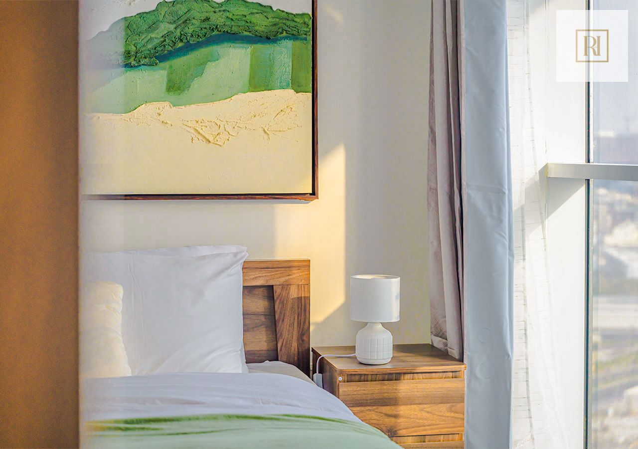 Fully Furnished 1BHK | Cozy Décor & Balcony View | JVT