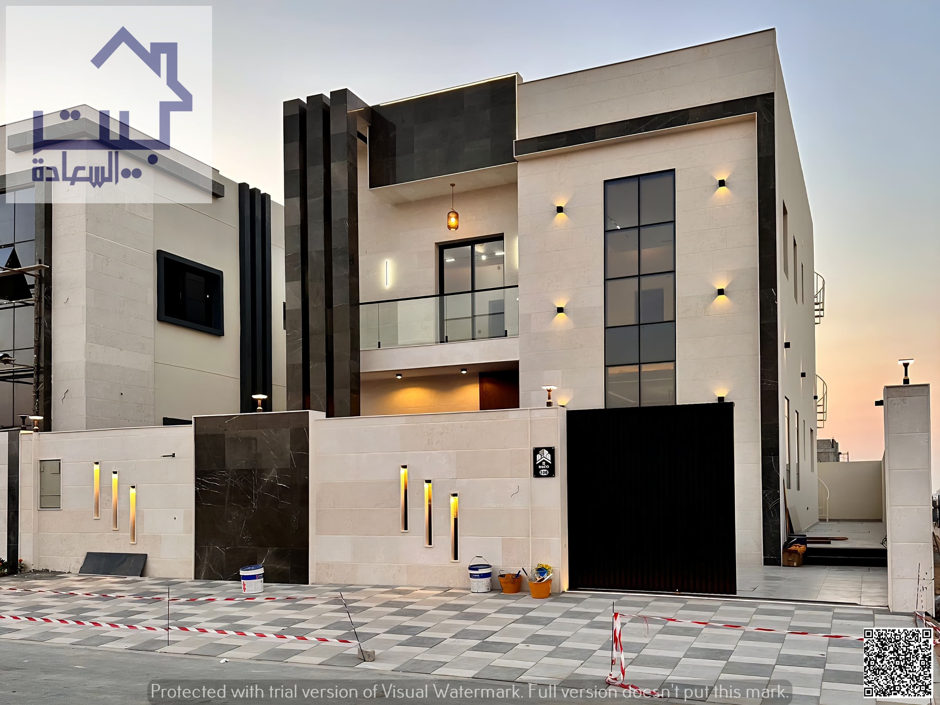 For sale: Modern villa in Al Helio 2, Ajman with a private pool, prime location near schools and hospitals, freehold for all nationalities, 100% bank