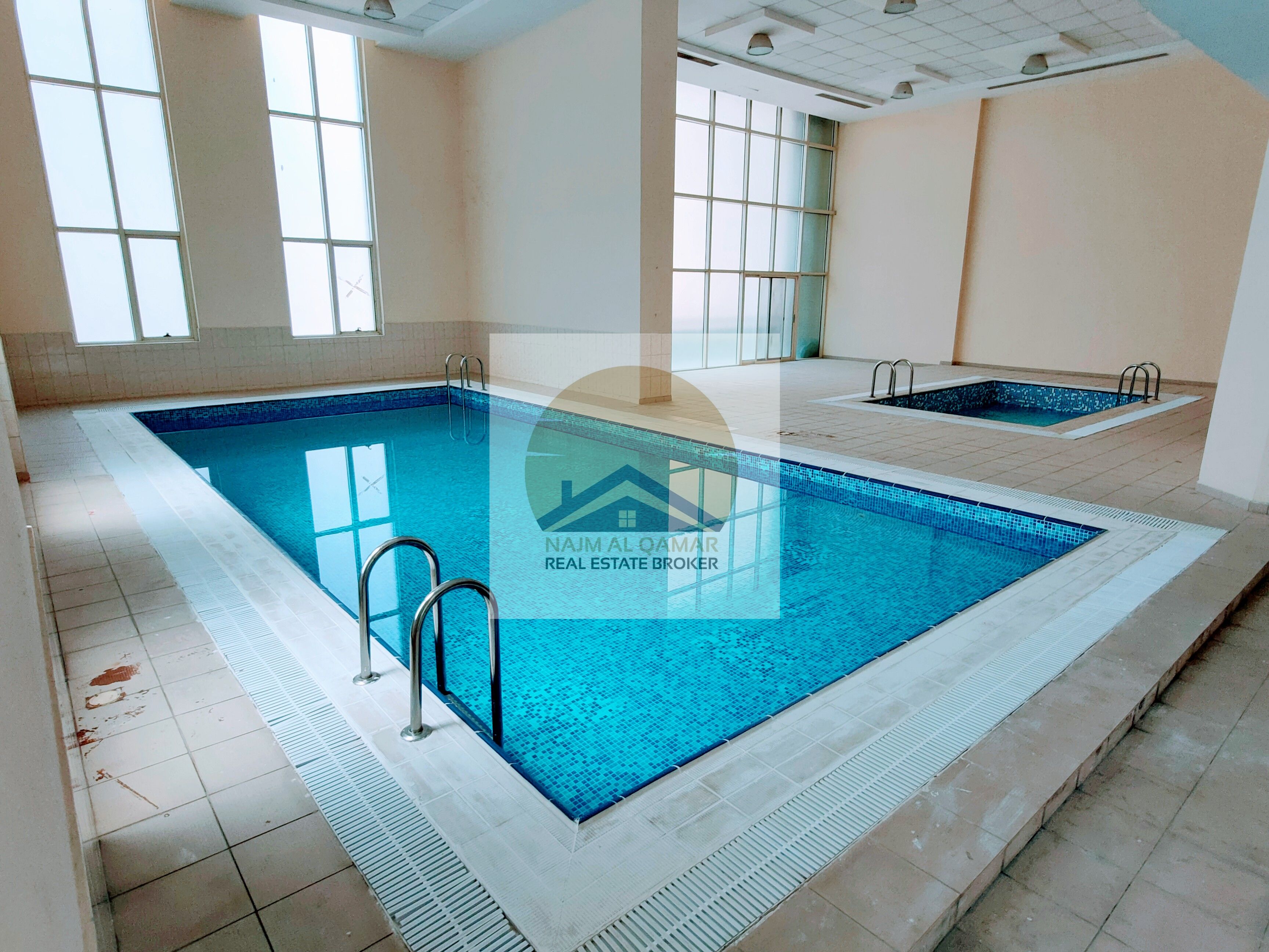 Free Chiller AC/Gym/Pool | Luxury 2-BR with Master/Balcony/Wardrobes | Al Majaz2