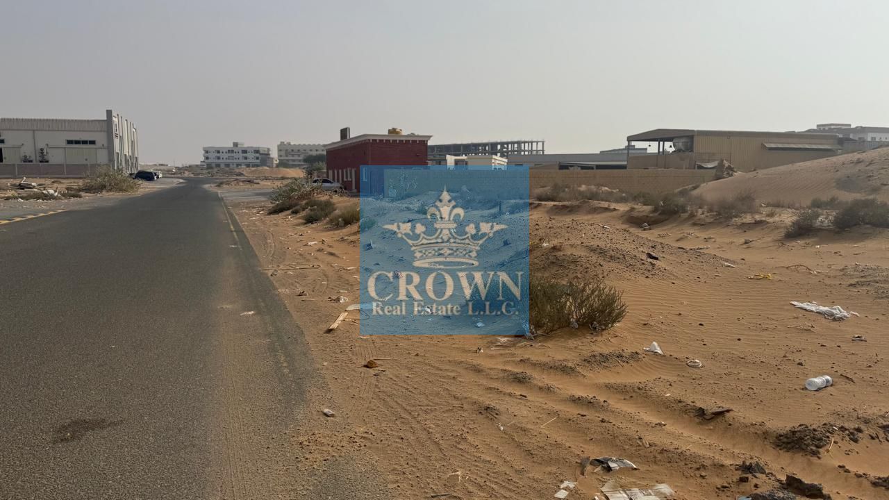 For Sale "Industrial Land – 35521 sqft G+ M+2 floor with Easy Road Access for Factory Setup! in emirates Modern Industrial area umm e thoub UAQ