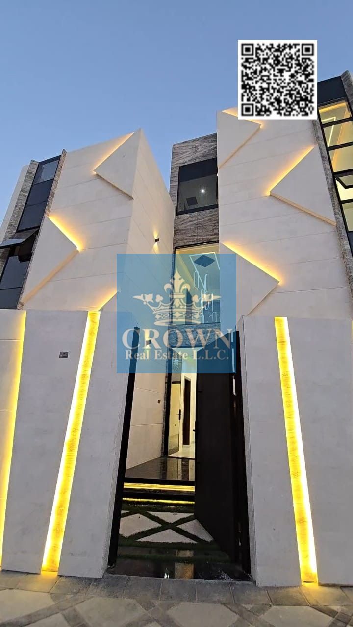 Super Deluxe Finish !Central AC Luxury G + 3 Villa For Sale In Al Yasmeen at E-311 Ajman