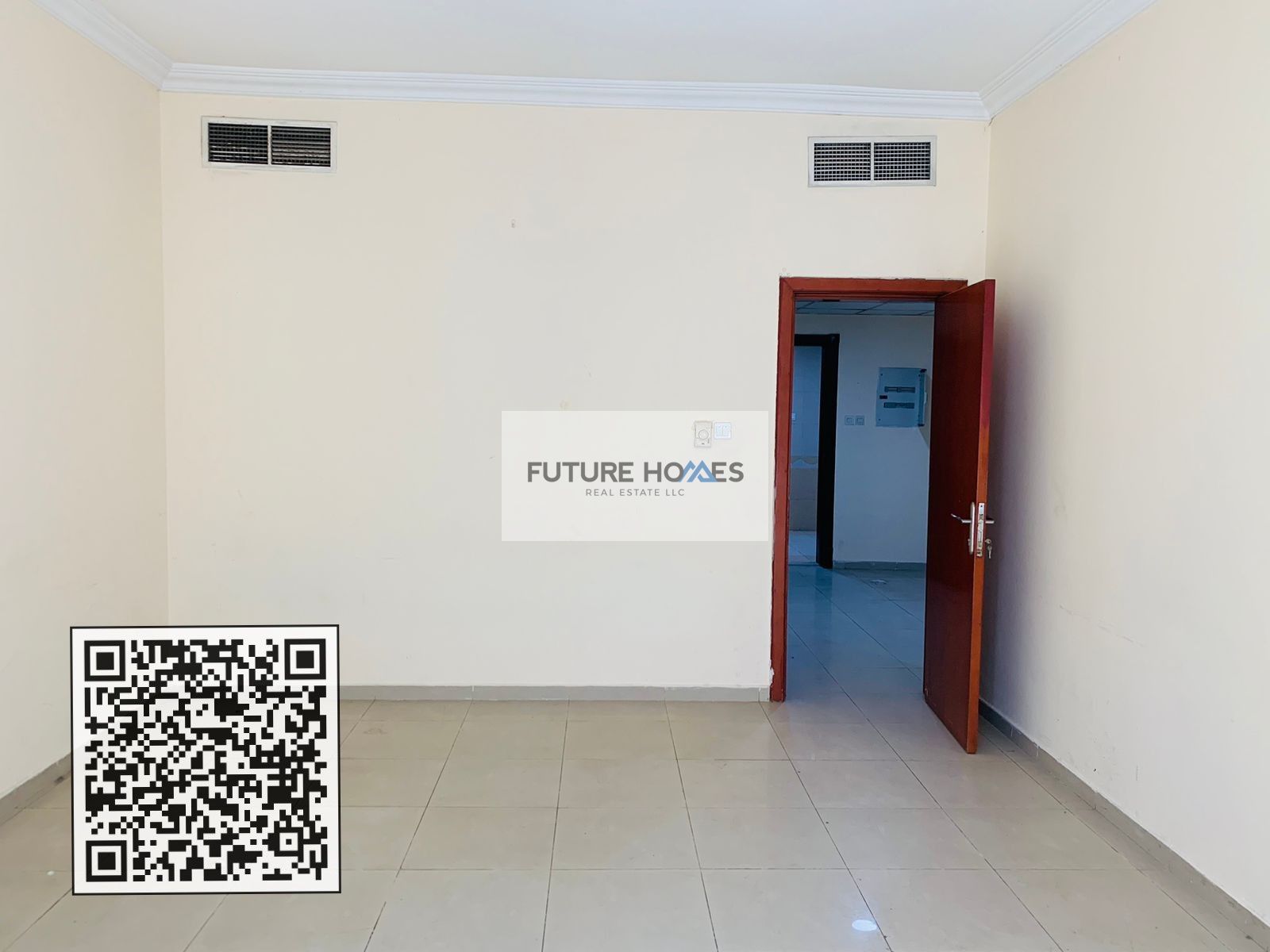 Empty 1 BHK apartment available for sale in Rashidiya Towers
