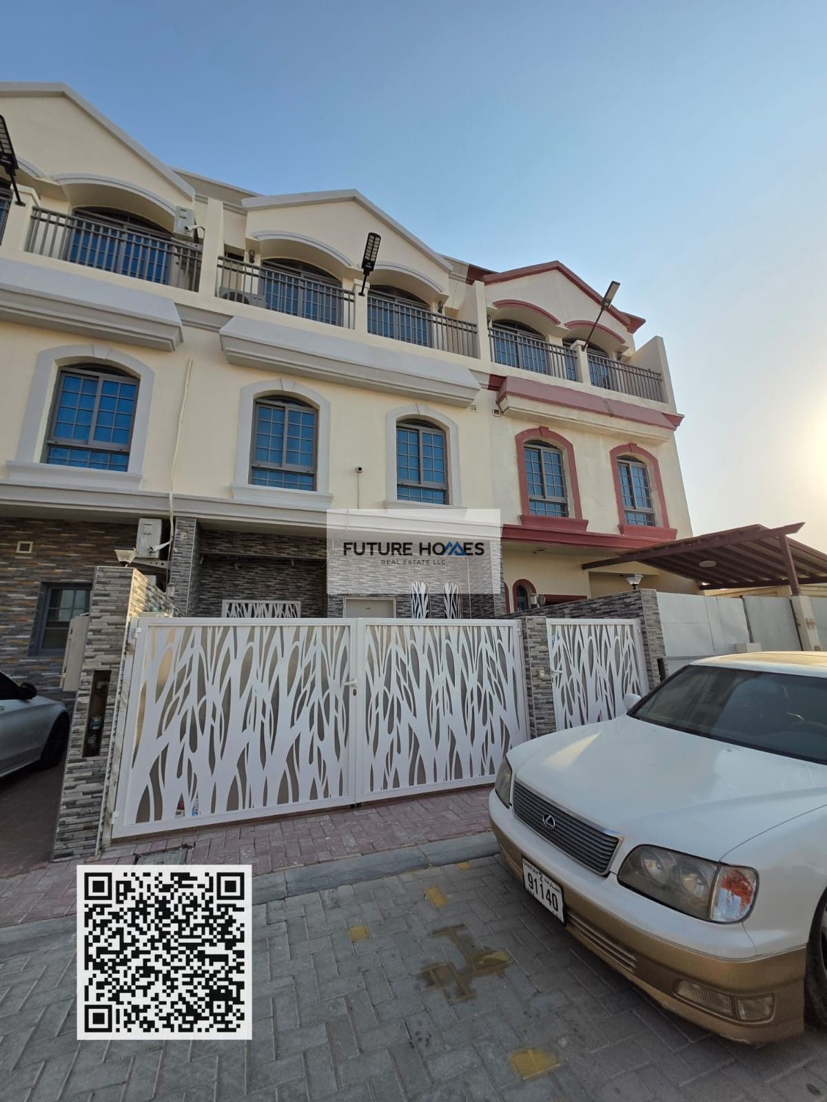 2 BHK townhouse available for rent in Uptown Ajman.