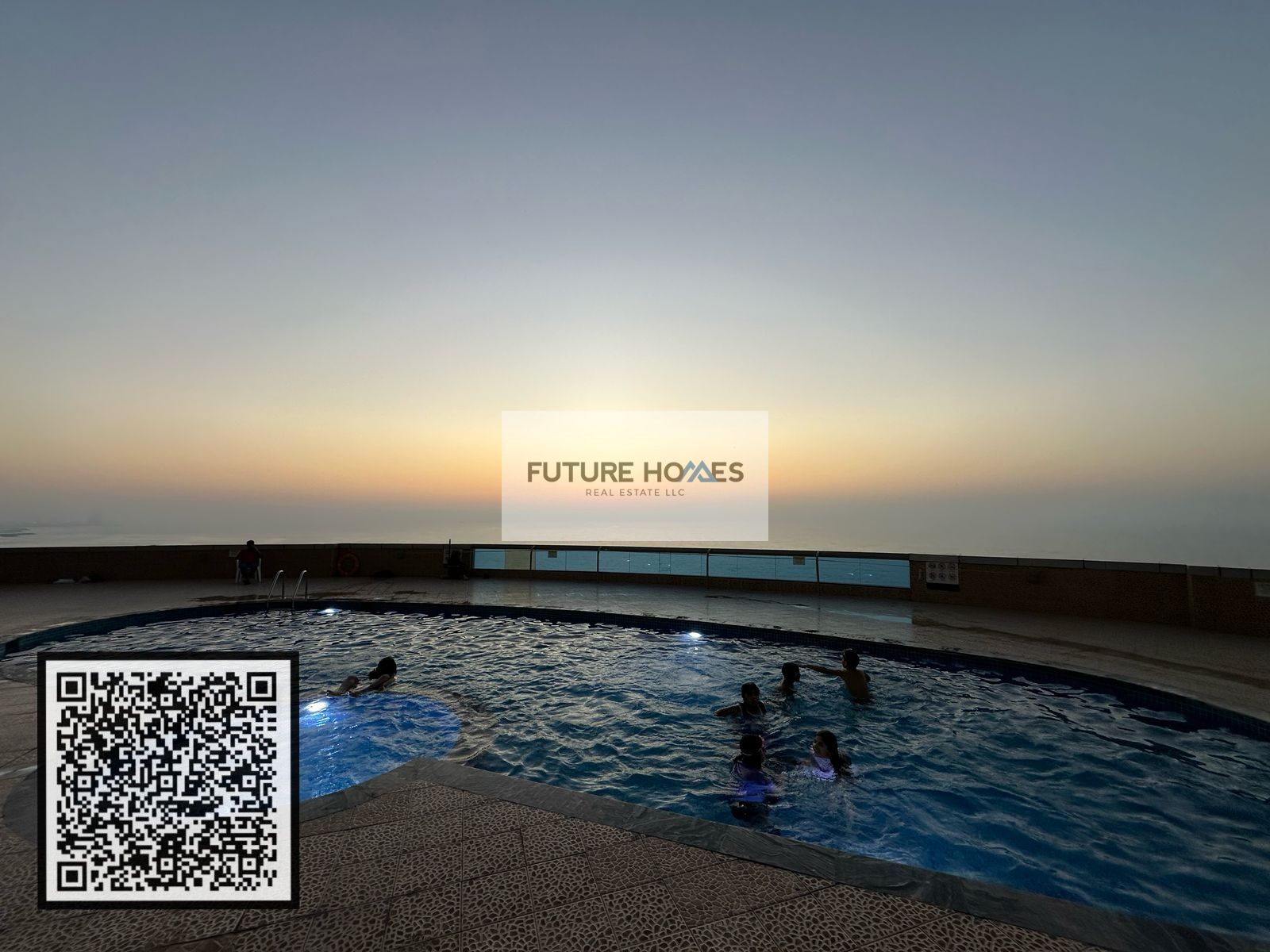 Sea View+City View . . . . . Ready to Move Two Bedroom Flat For SALE In Corniche Tower