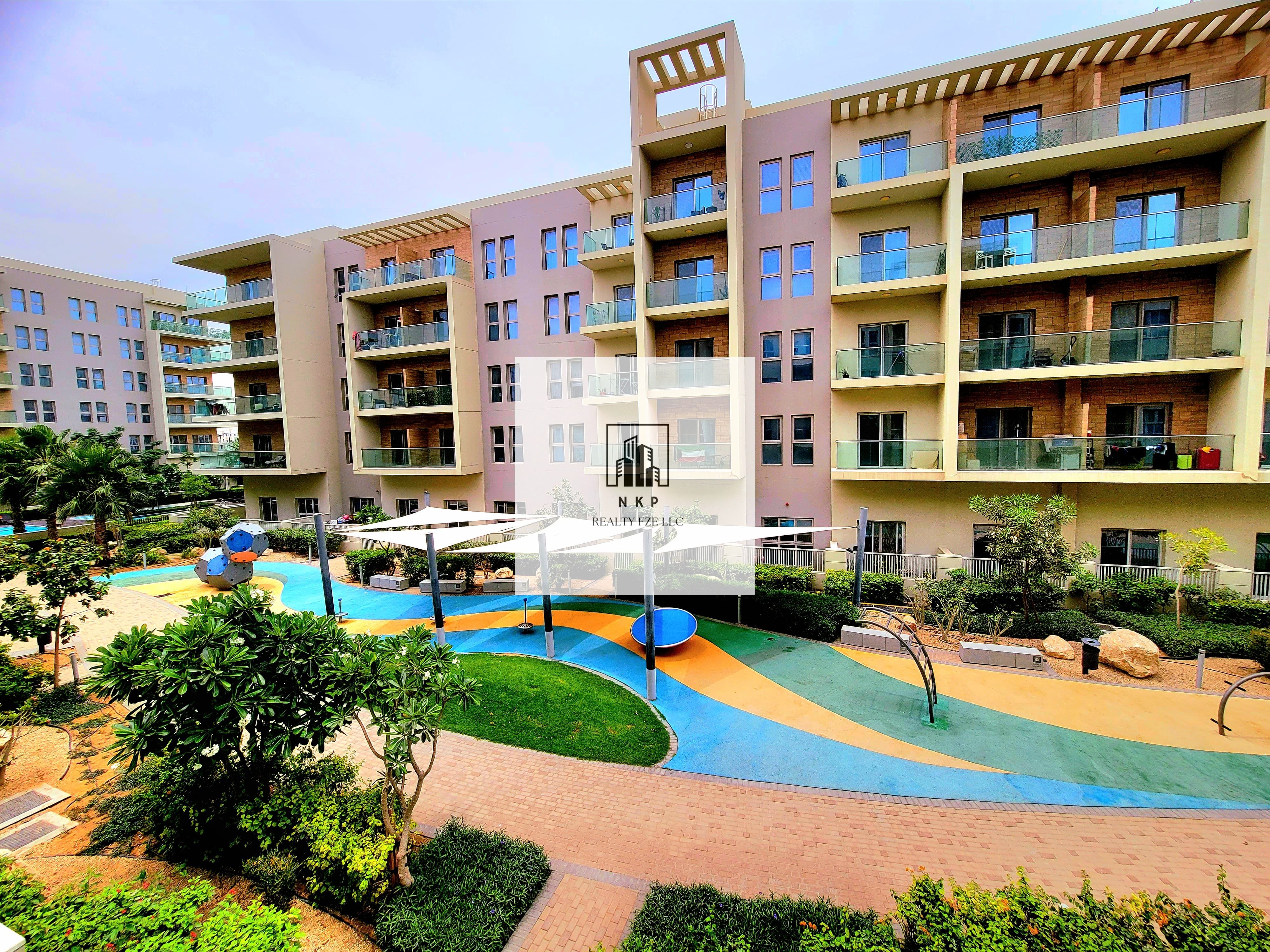 Spacious elegant 1Bhk with close kitchen Huge size balcony in Garden Al zahya