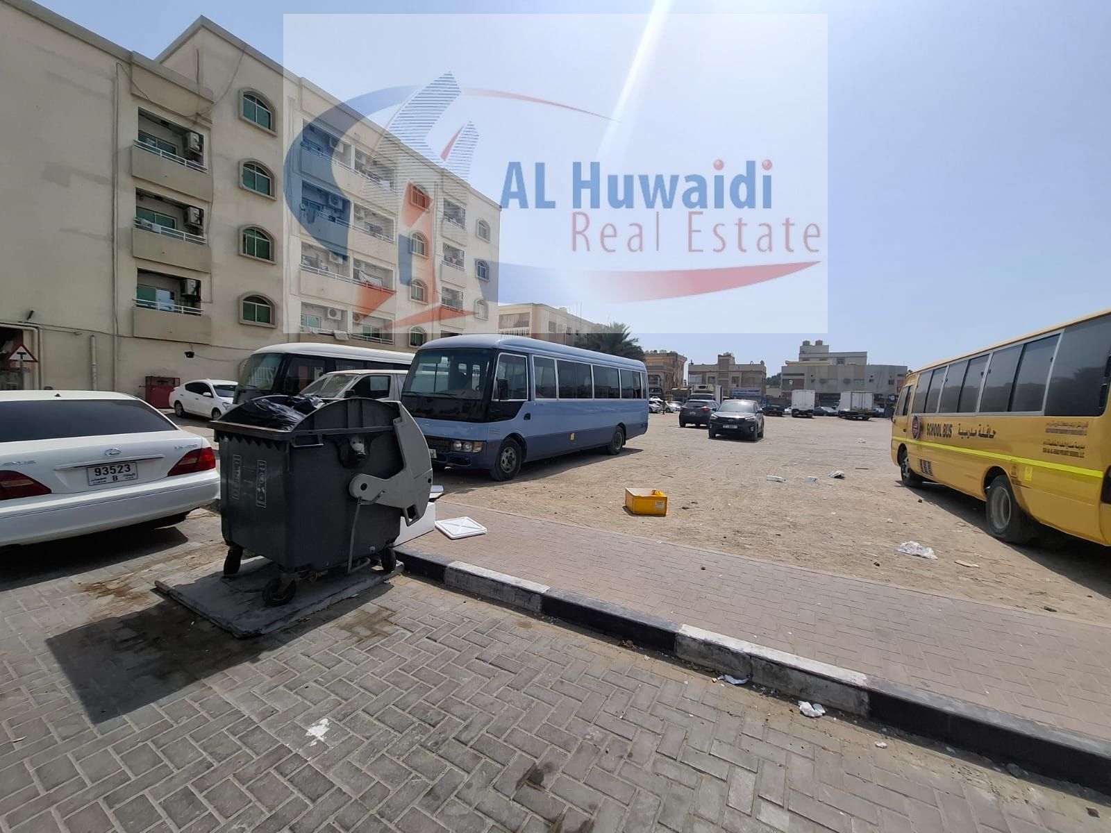 Residential and commercial land in the most lively area of Ajman Al Nuaimiya 1