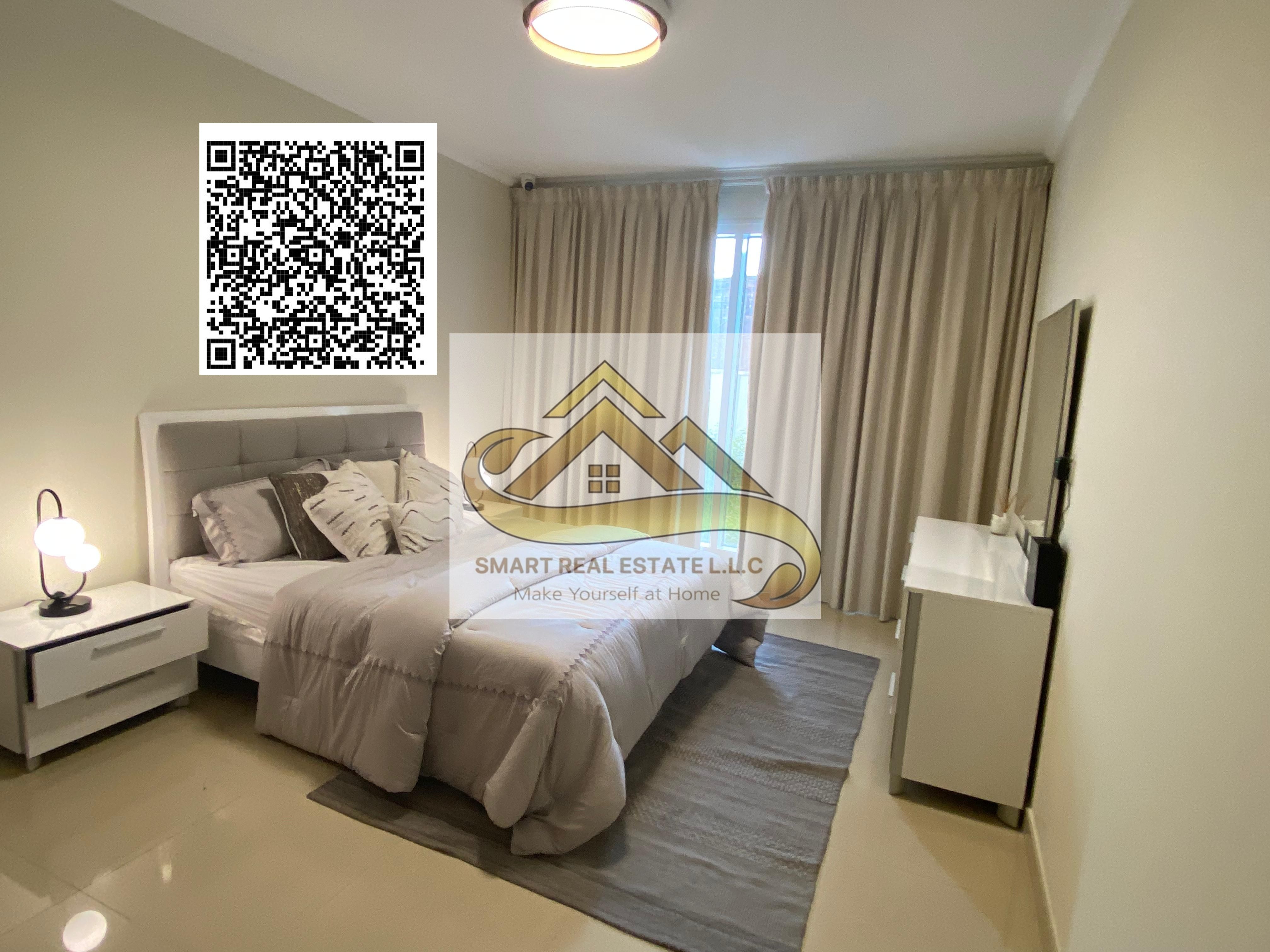 a luxury two bed room and a hall big size for sale In the most luxurious towers of Ajman ajman one phase2 withe theree batherooms andseperate kitchen