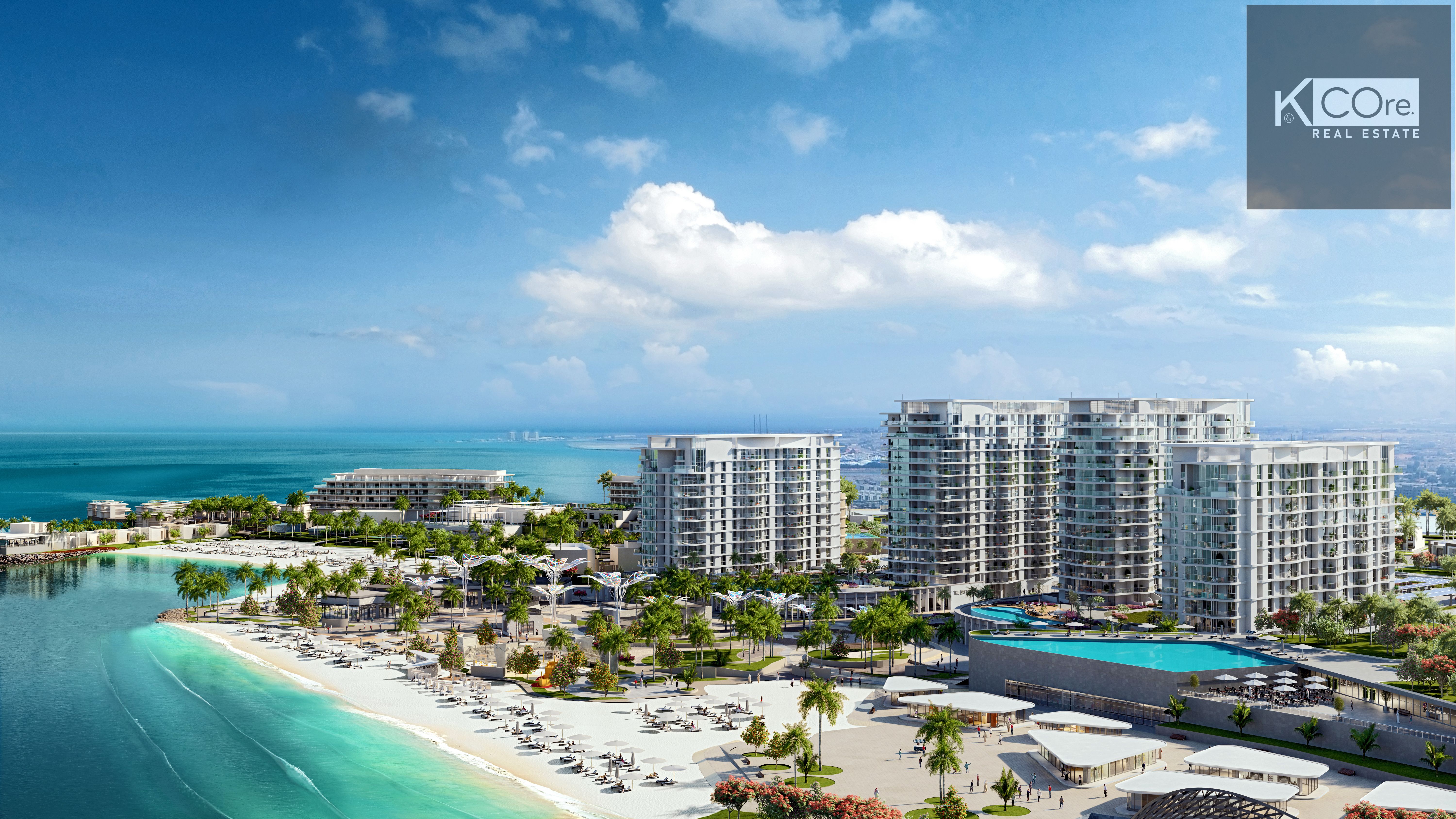 Luxury 2BR with Maid’s Room & Terrace | Panoramic Sea View
