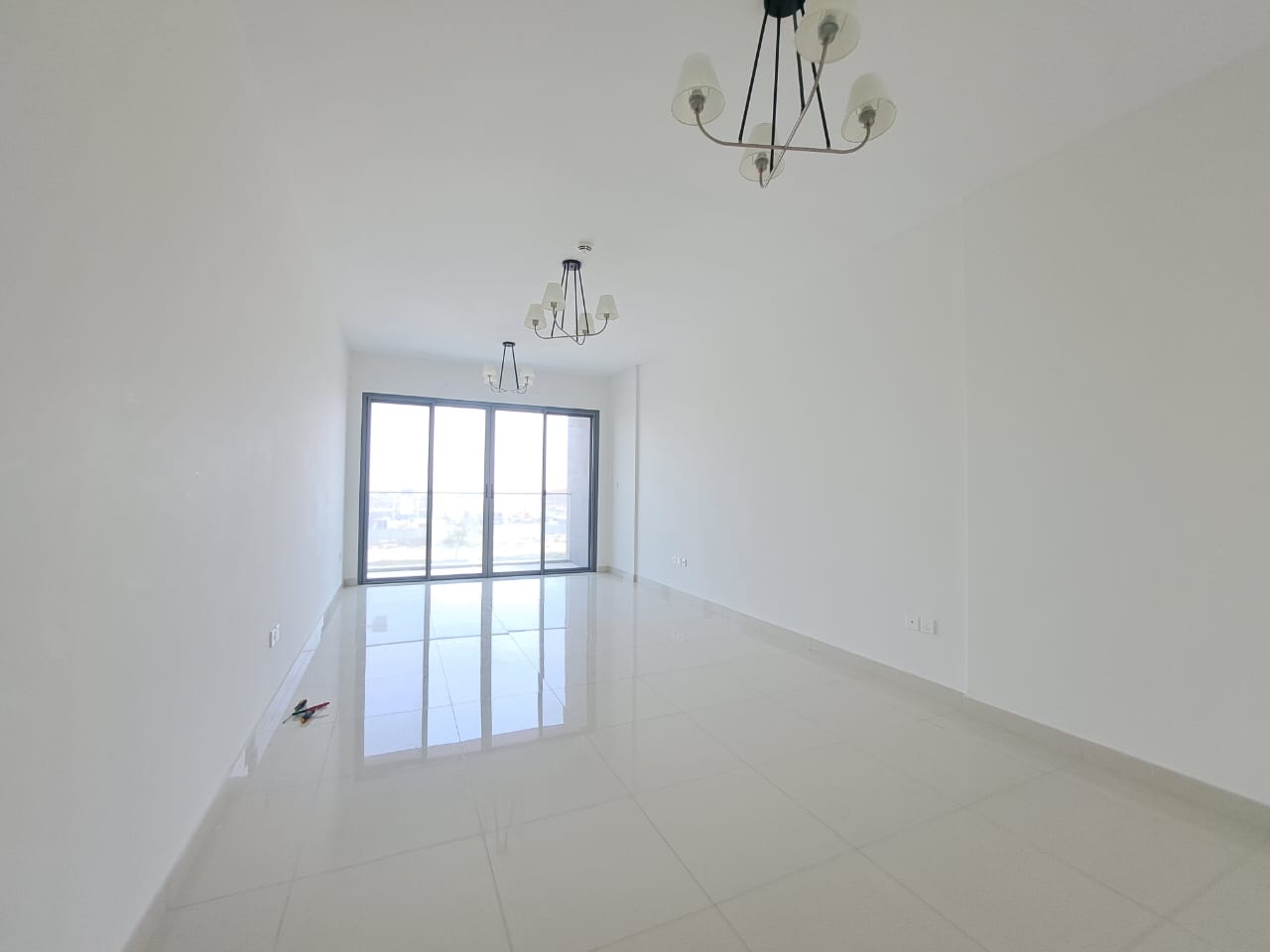 Brand new luxury 3BR + maid room with parking free/baloney/ wardrobe/ in tilal city sharjah