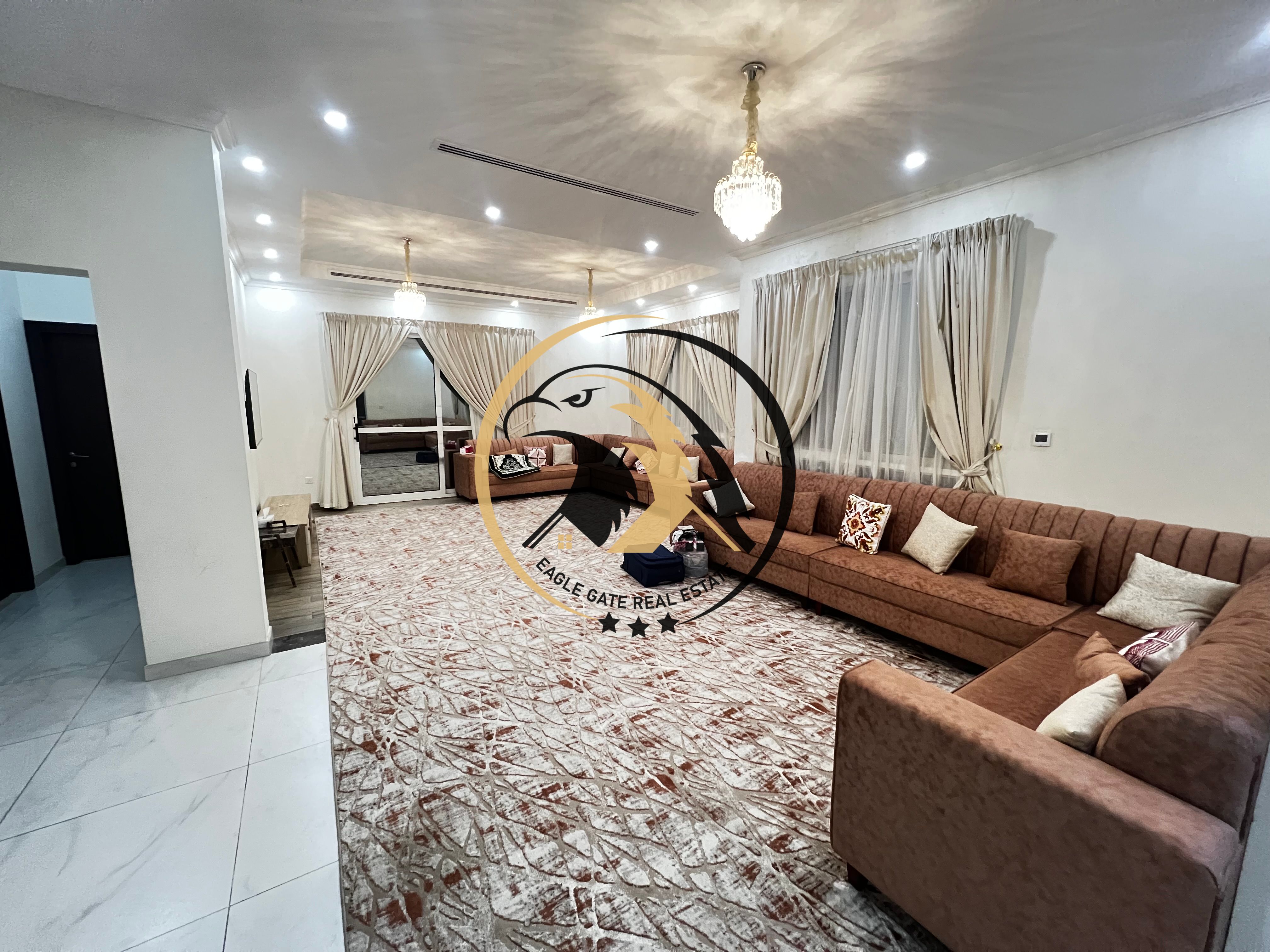 Luxurious 5-Bedroom Villa With 2 Majlis Wth Driver Room for Rent in Hoshi, Sharjah | AED 130,000 Yearly