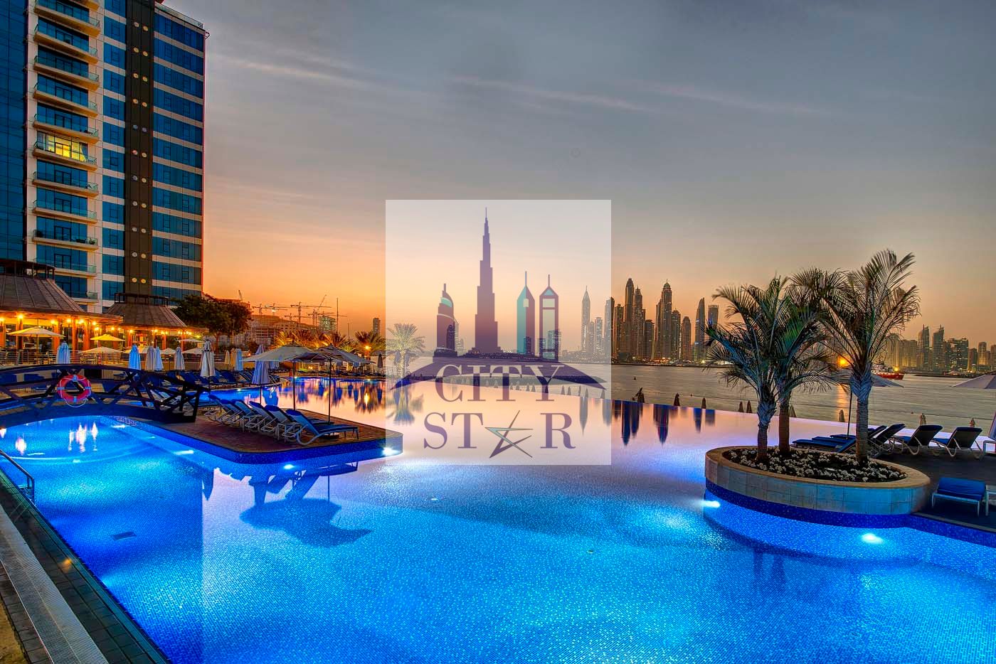 Studio unit in the Dukes Oceana the Palm