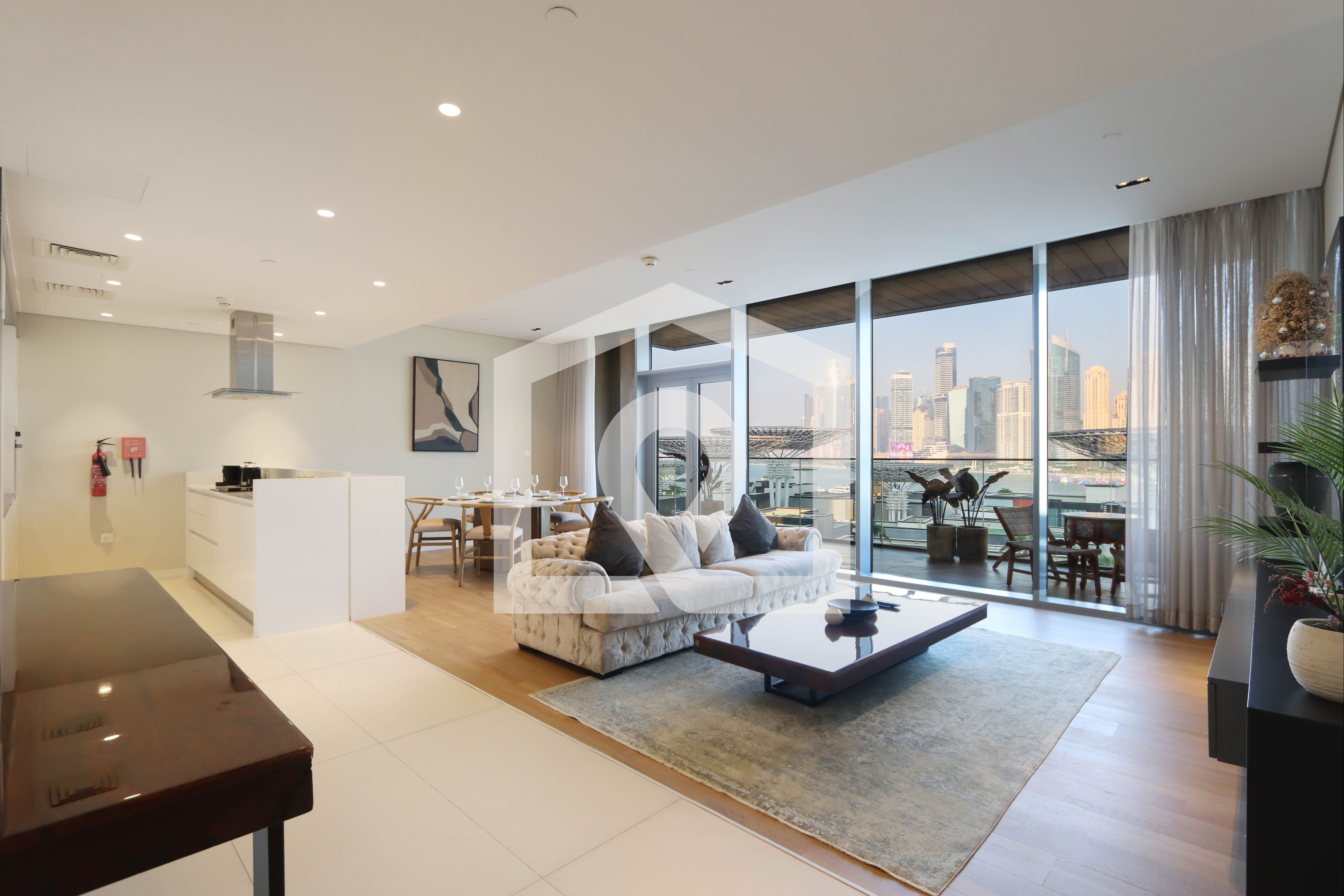 Bluewaters 2B | Iconic Dubai Skyline View