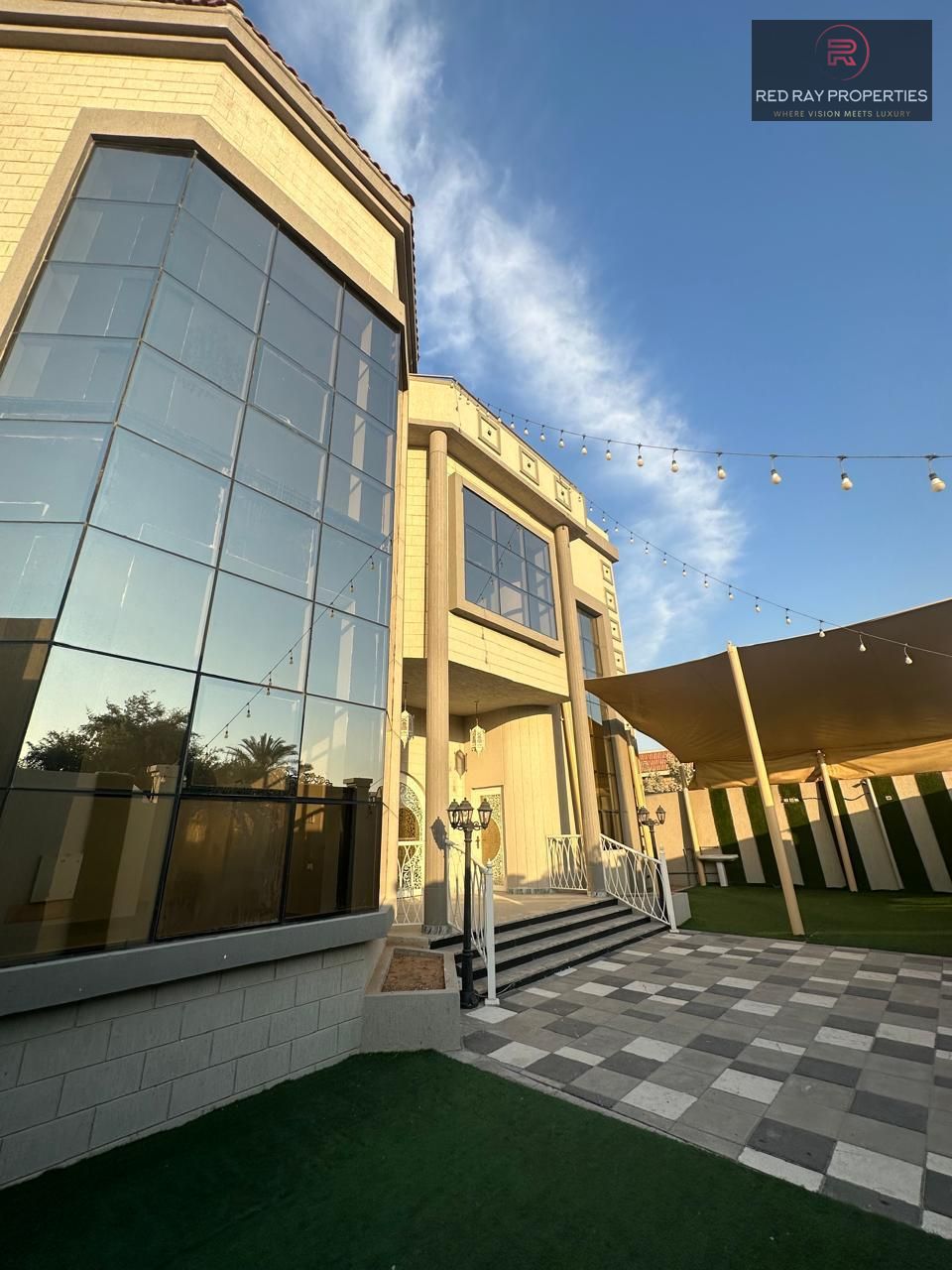 amazing modern villa 8bhk +maid for rent in al seih