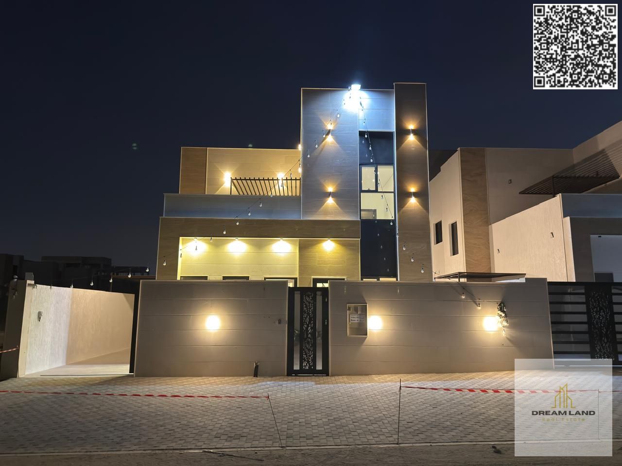 At a price including registration and ownership fees, a spacious villa with a roof for sale in Al Helio 2