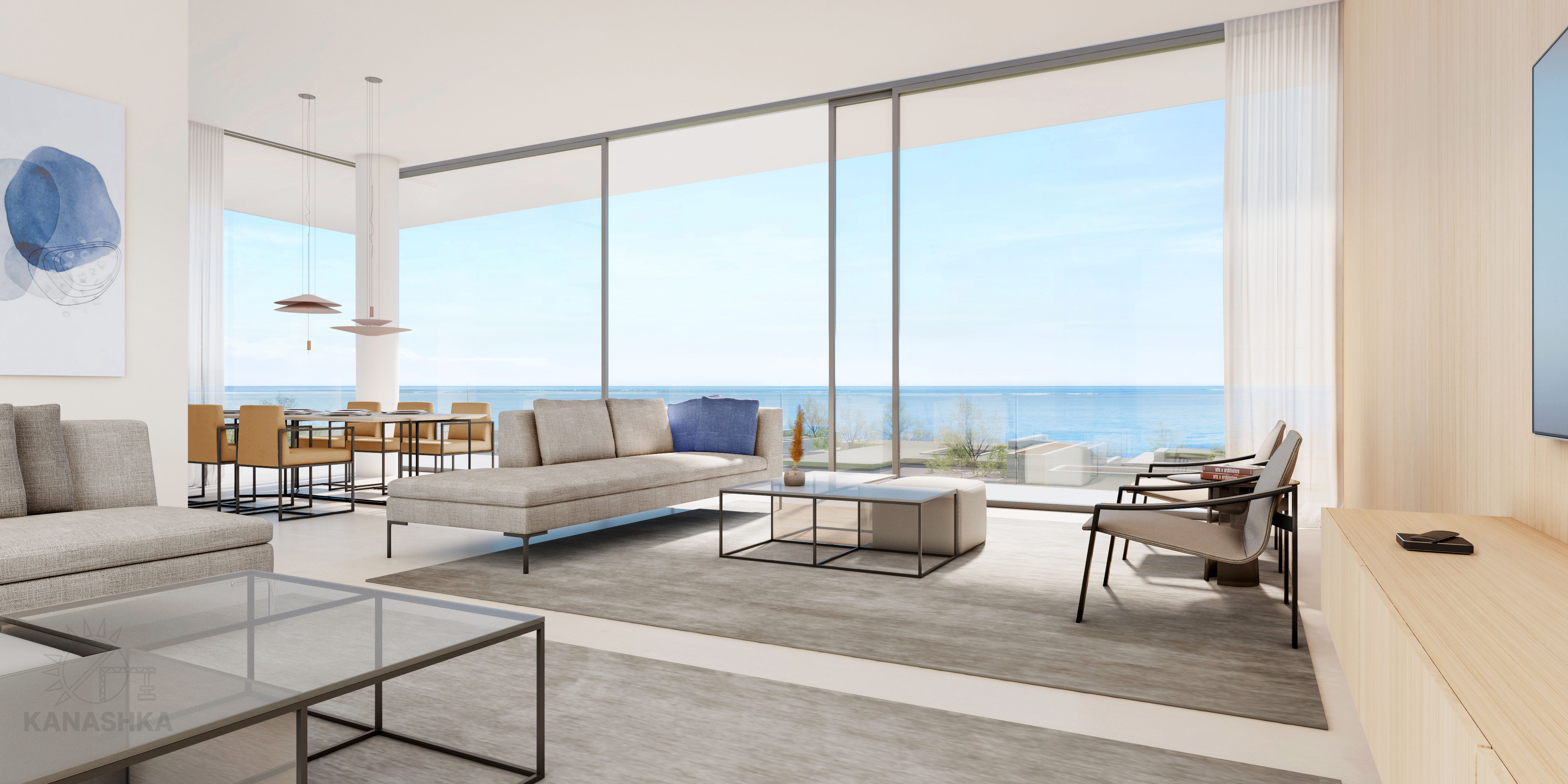 Four Seasons 2BR Condo in Ajman, Al Zorah