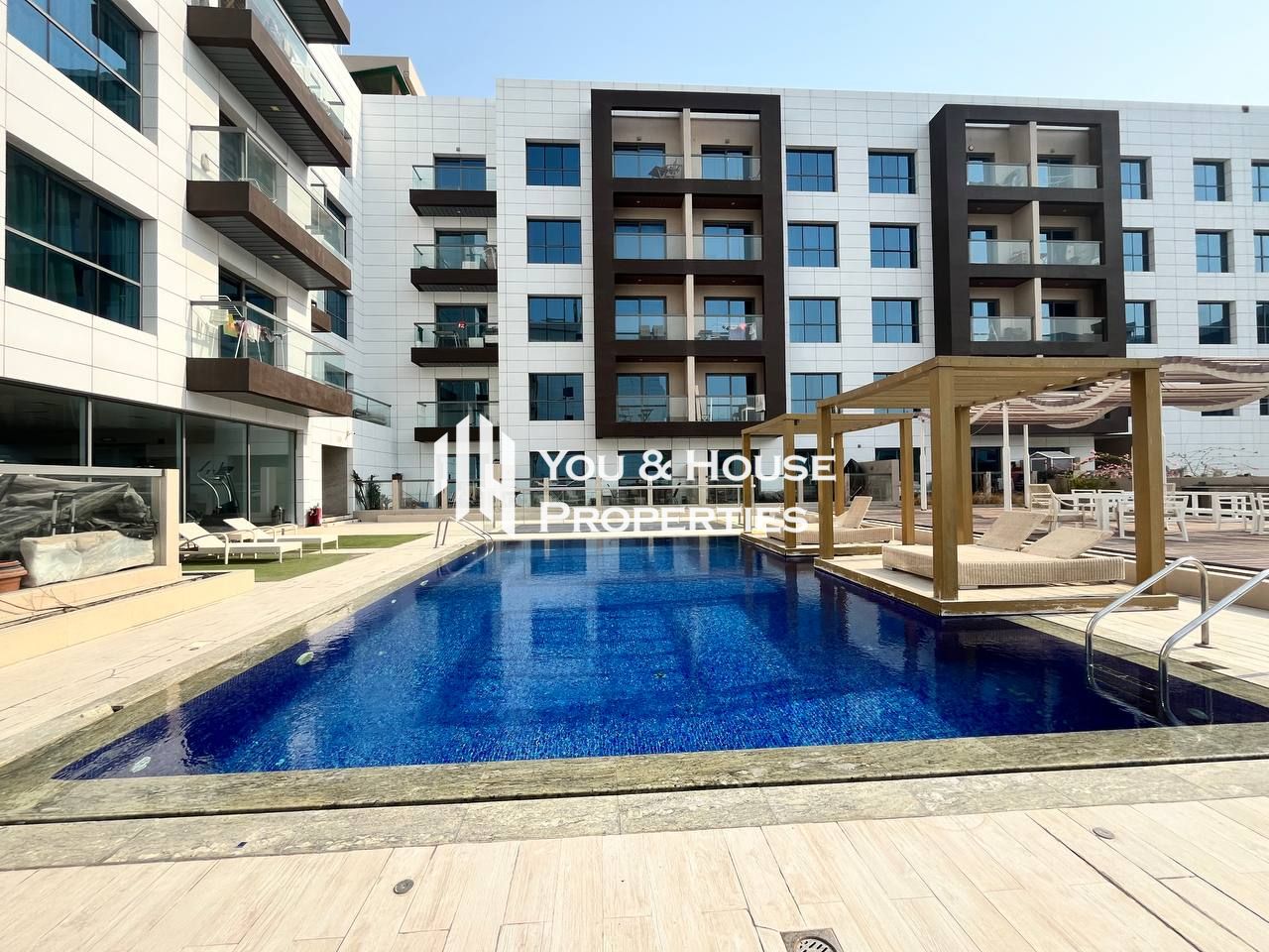 Modern 1BHK | 2 Baths | Unfurnished | Oxford Building – Al Barsha South | AED 69,990